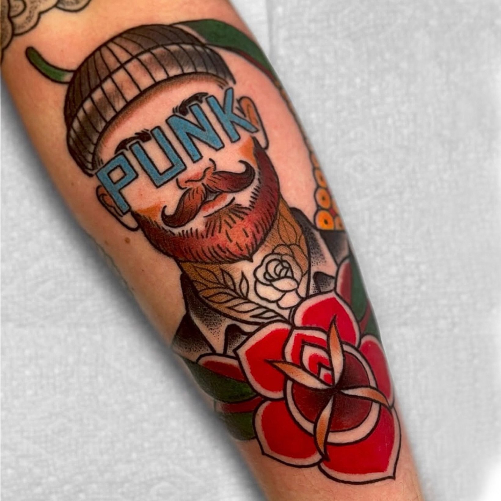 Punk&hellip;

@Toddshowdown 💀 @toddshowdownflash ☠️ www.ToddShowdown.com 
www.LakeviewTattoo.com ⚓️ Contact@LakeviewTattoo.com

#americantraditionaltattoo #neotradtattoos #ftcollins #windsor #denver #colorado