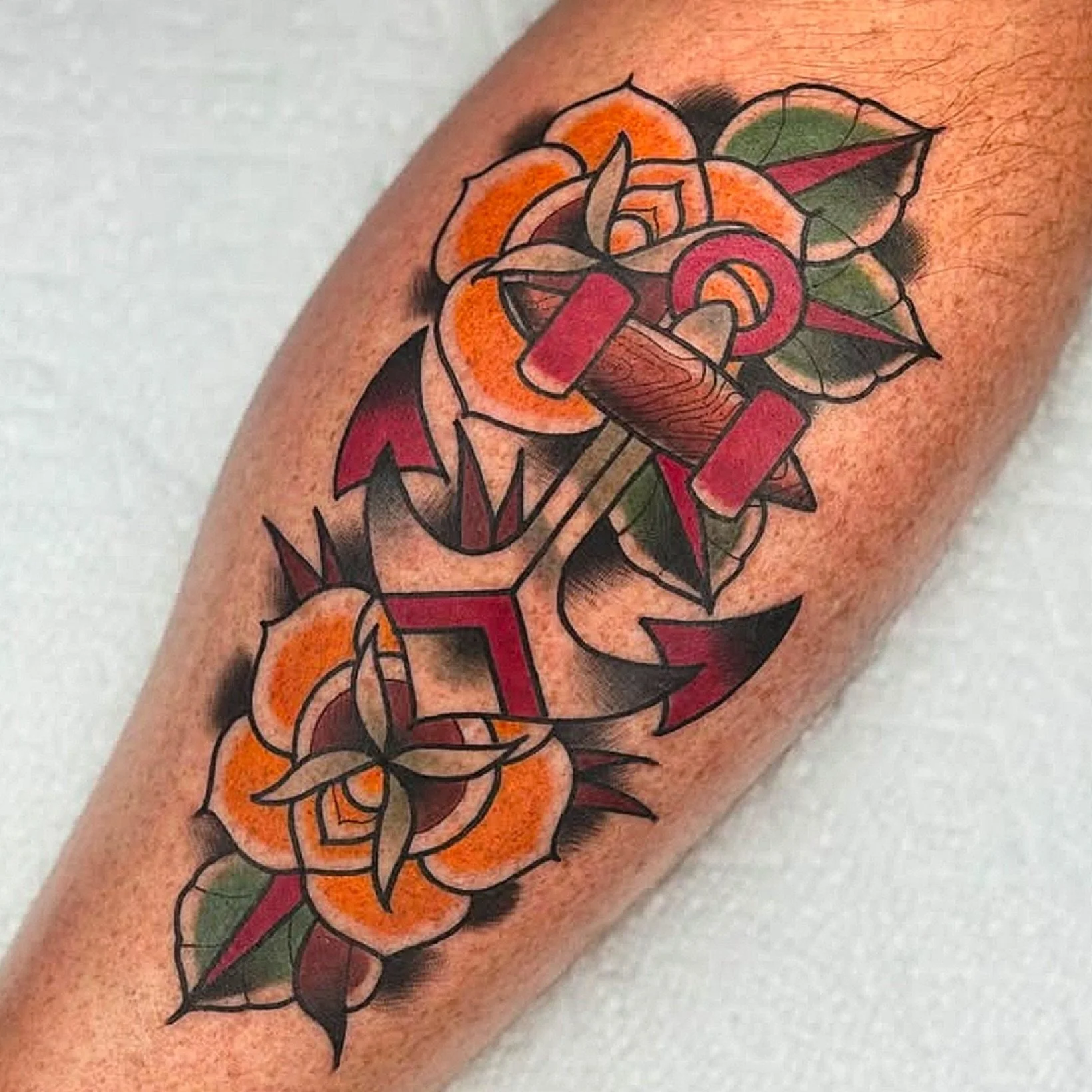 This Anchor is not going anywhere&hellip;Solid

@toddshowdown 💀 @toddshowdownflash 🌹www.ToddShowdown.com 
www.LakeviewTattoo.com ⚓️ Contact@LakeviewTattoo.com 

#neotradtattoos #ftcollins #windsor #denver #colorado