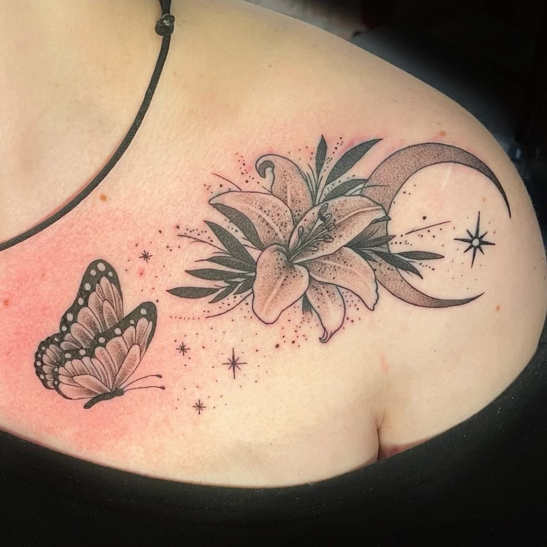 Up in the stars&hellip;

@LinesLikeWine 🍷 LinesLikeWine@gmail.com 

www.LakeviewTattoo.com ⚓️ Contact@LakeviewTattoo.com 

#americantraditionaltattoos #ftcollins #denver #windsor colorado