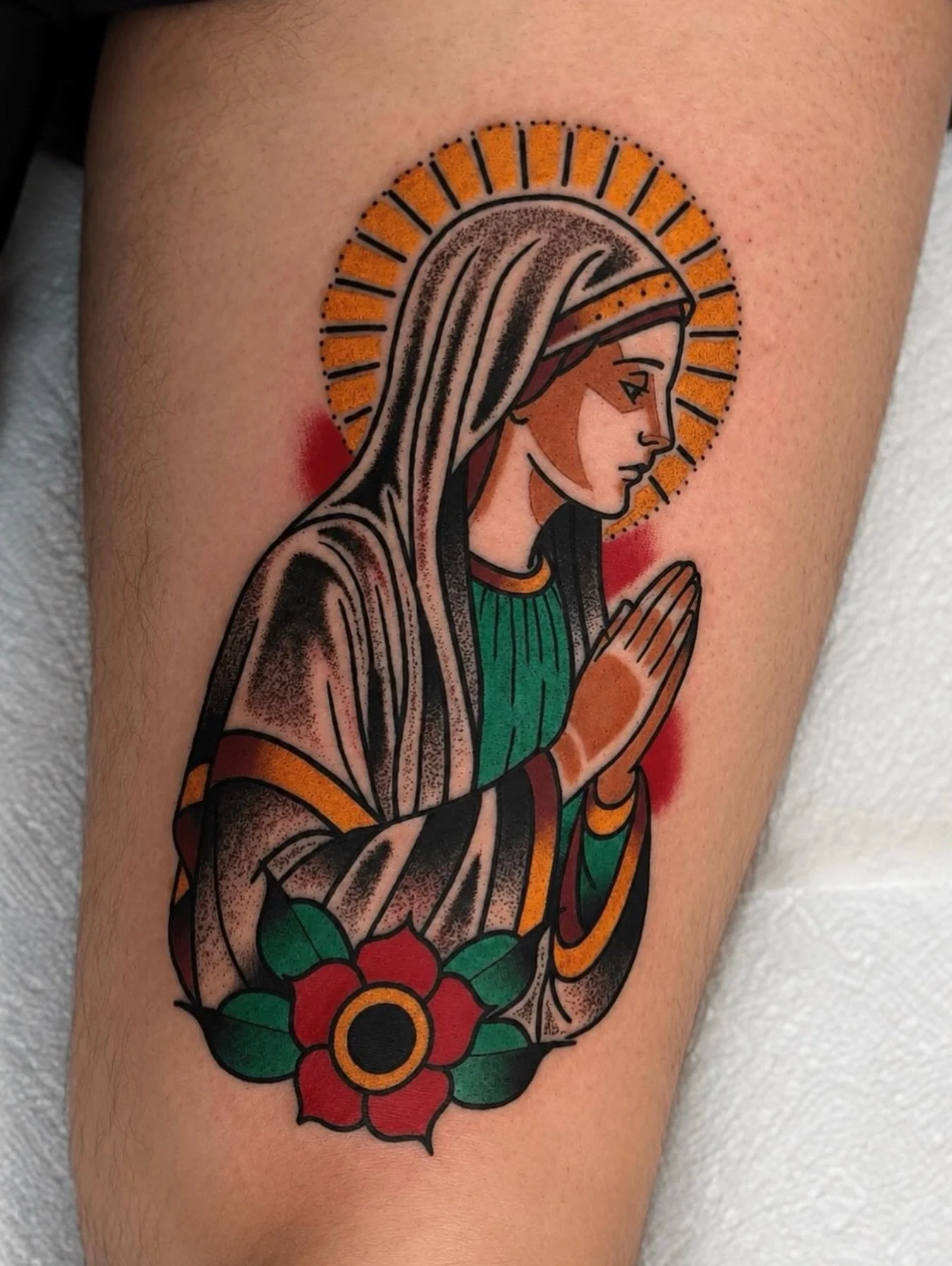 Mary&hellip; 

@toddshowdown 💀 @toddshowdownflash 👼 www.ToddShowdown.com 

www.LakeviewTattoo.com ⚓️ Contact@LakeviewTattoo.com 

#neotradtattoos #ftcollins #windsor #denver #colorado