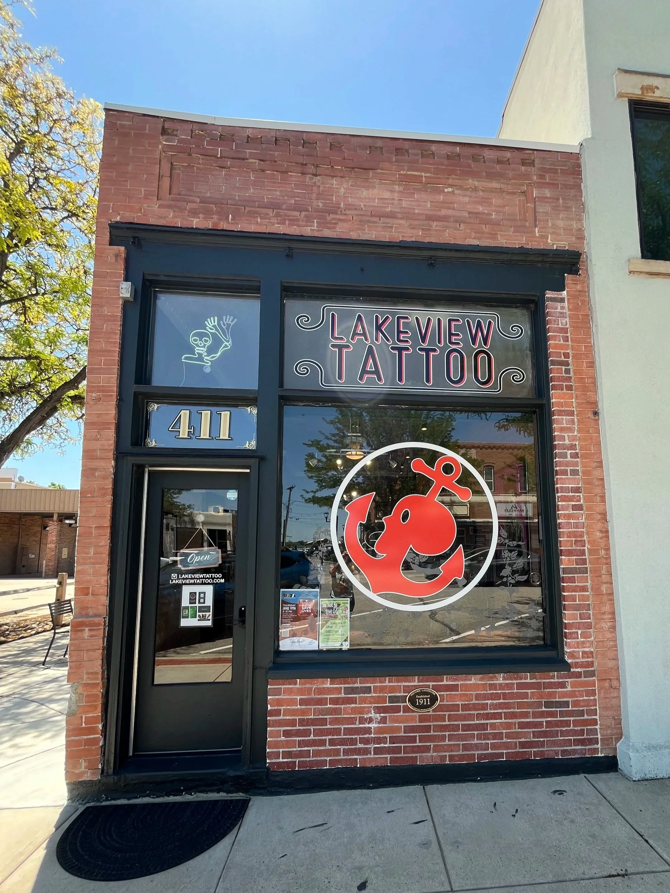 Lakeview Tattoo Storefront