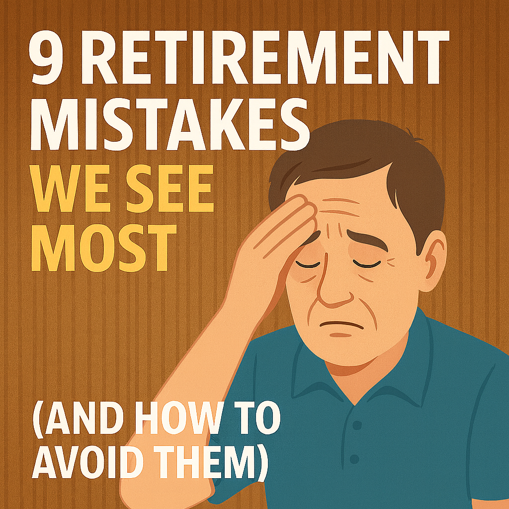 9 Retirement Mistakes We See Most (And How to Avoid Them)