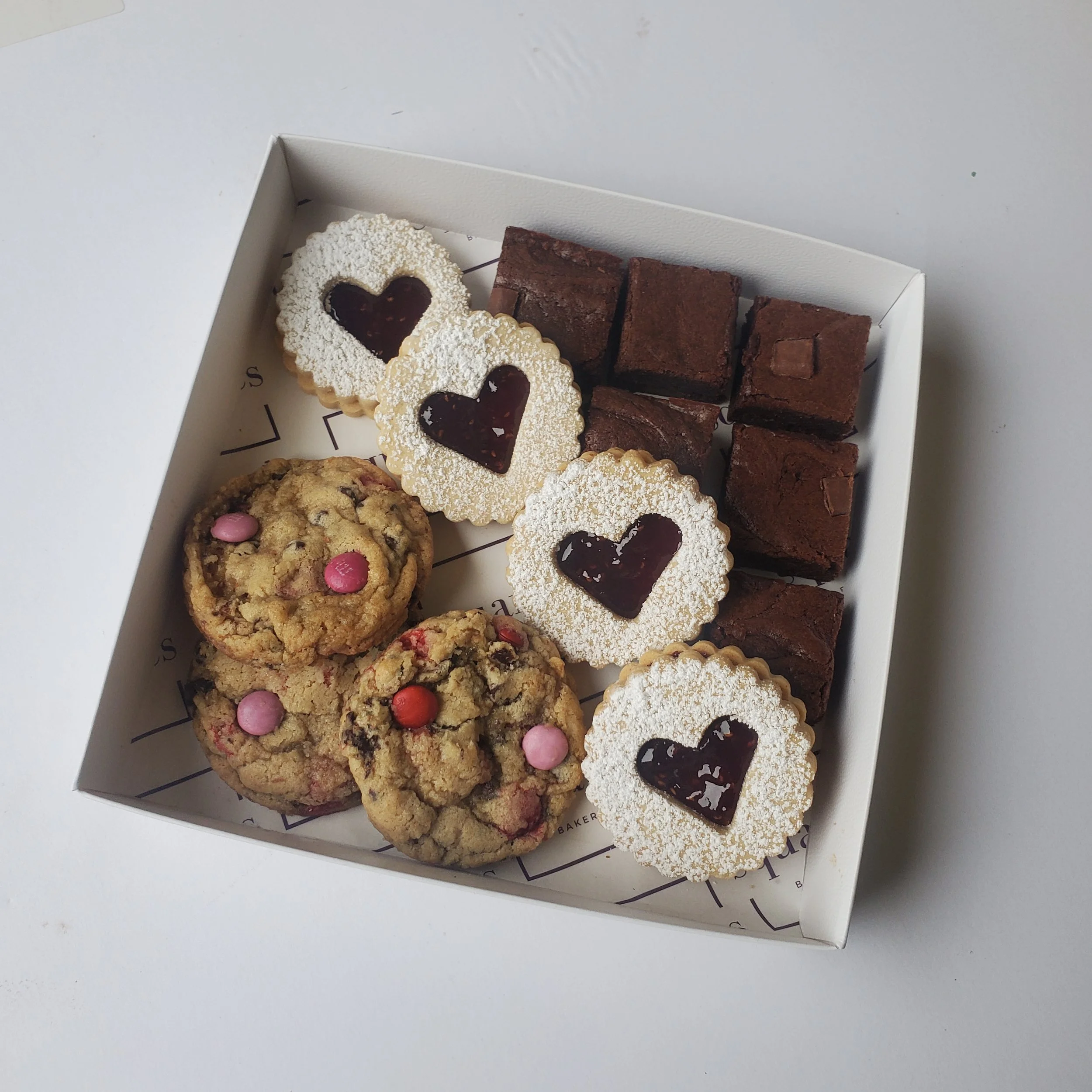 valentines cookie box