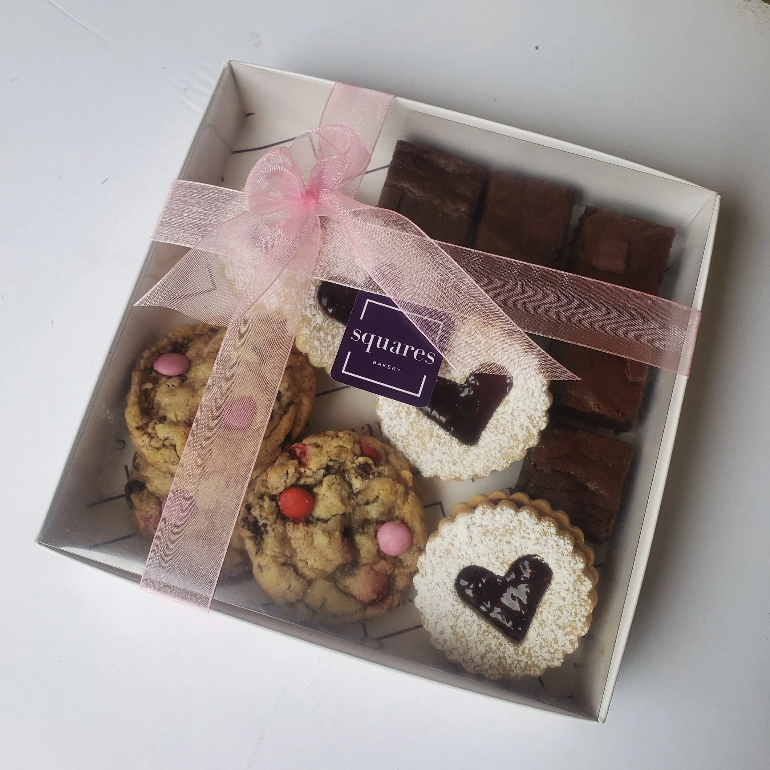 valentines cookie gift box
