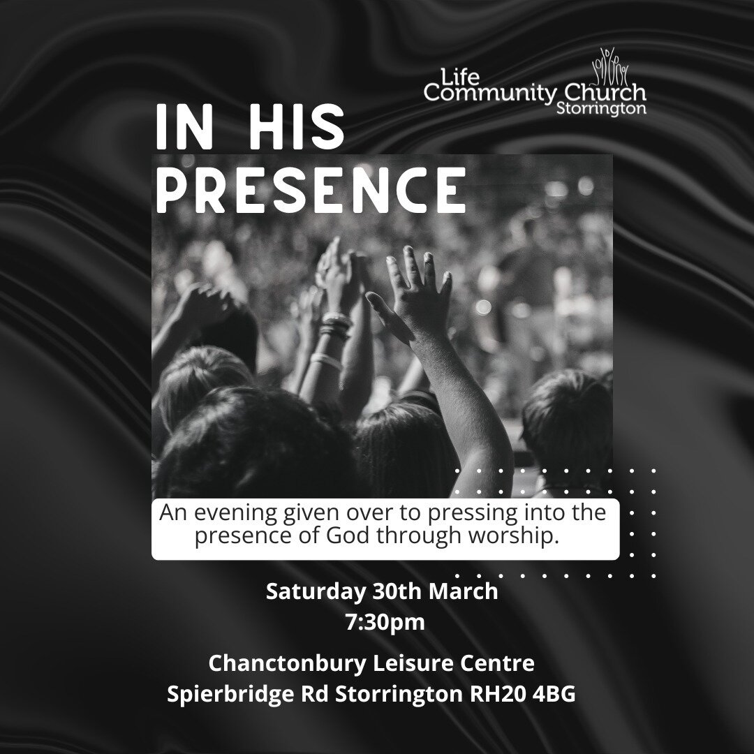 Join us for a special night dedicated to worshipping in His presence! 🌟✨ This evening is an invitation to deepen our connection with God, to seek His face, and to be renewed in His love and grace. Whether you're in need of peace, joy, healing, or si