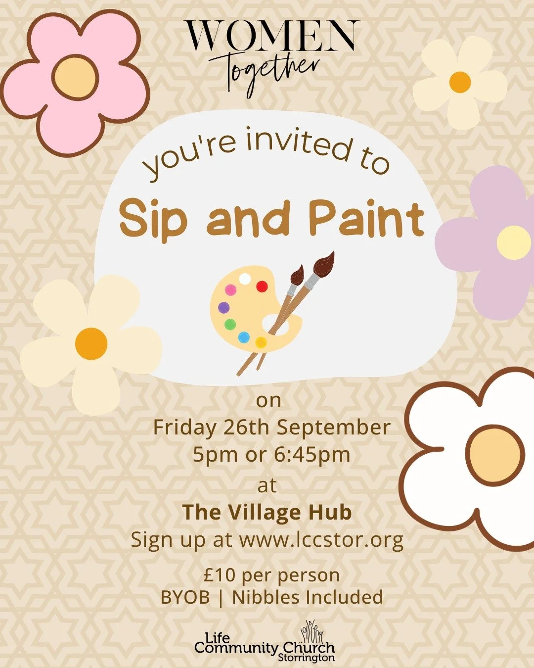 ✨🎨Ladies&rsquo; Paint Night with Iryna✨🎨&nbsp; Unwind, get creative, and enjoy a relaxed evening designed&nbsp;just for women. 🌸 Bring your favourite drink, we&rsquo;ll provide the tasty snacks, and let Iryna&mdash;a talented Ukrainian artist&mdas