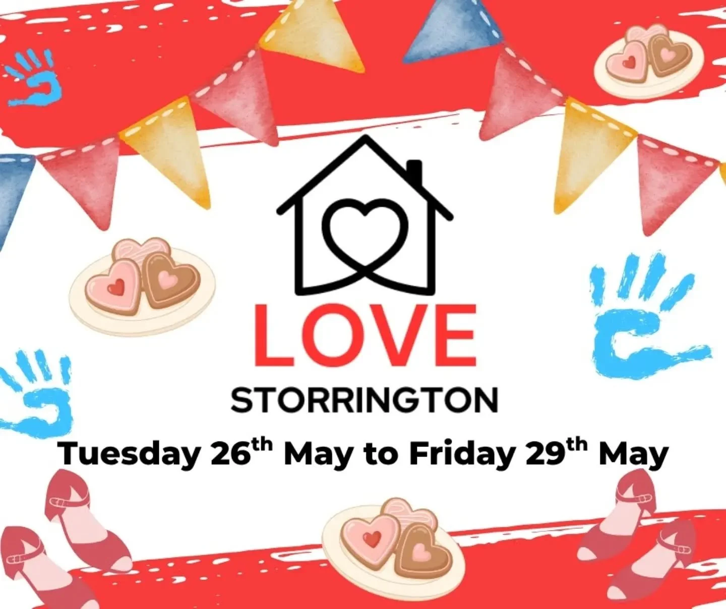Something special is coming to Storrington! ✨

We are thrilled to announce that Love Storrington 2026 is officially happening from Tuesday 26th May to Friday 29th May.

We are putting together a week full of community connection and fun for all ages,