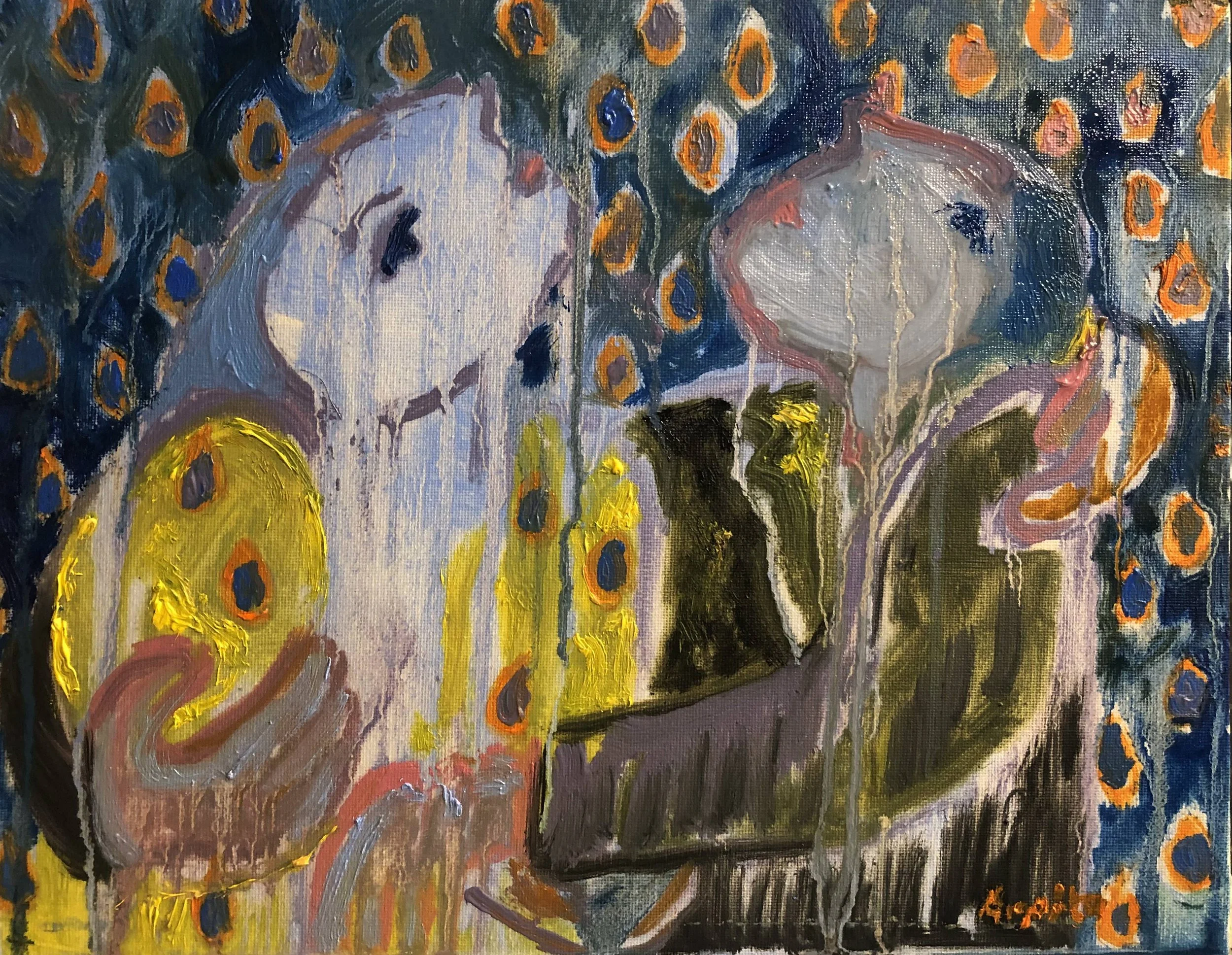 When I see you in May
11"x14" Oil on canvas
2024