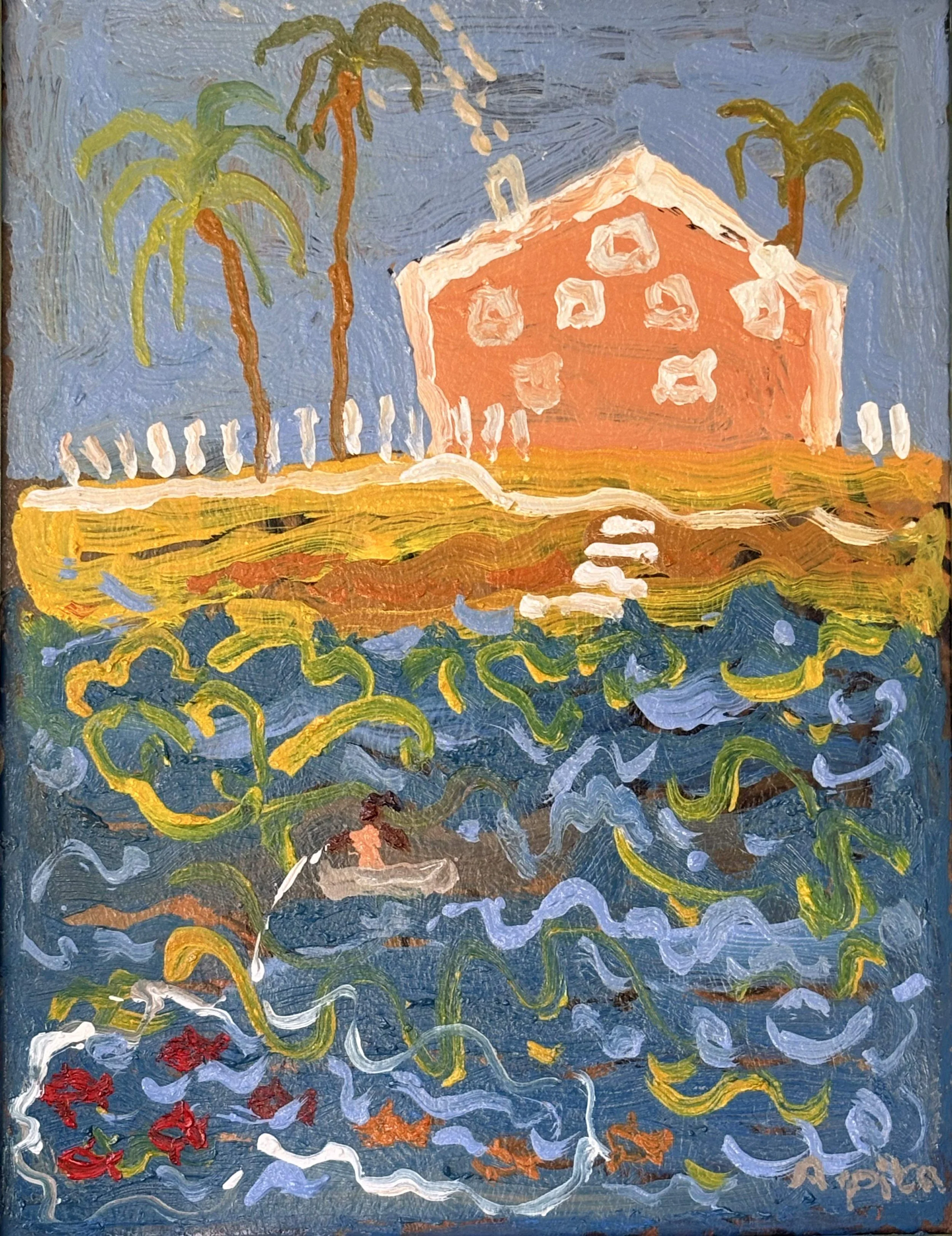 Mullet fishing
11"x14" Oil on canvas
2026