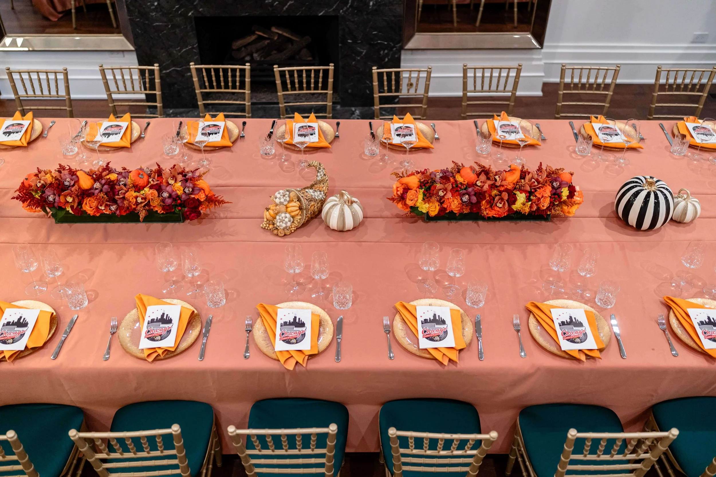 holiday grazing tables and plated dinners in chicago for dinner party