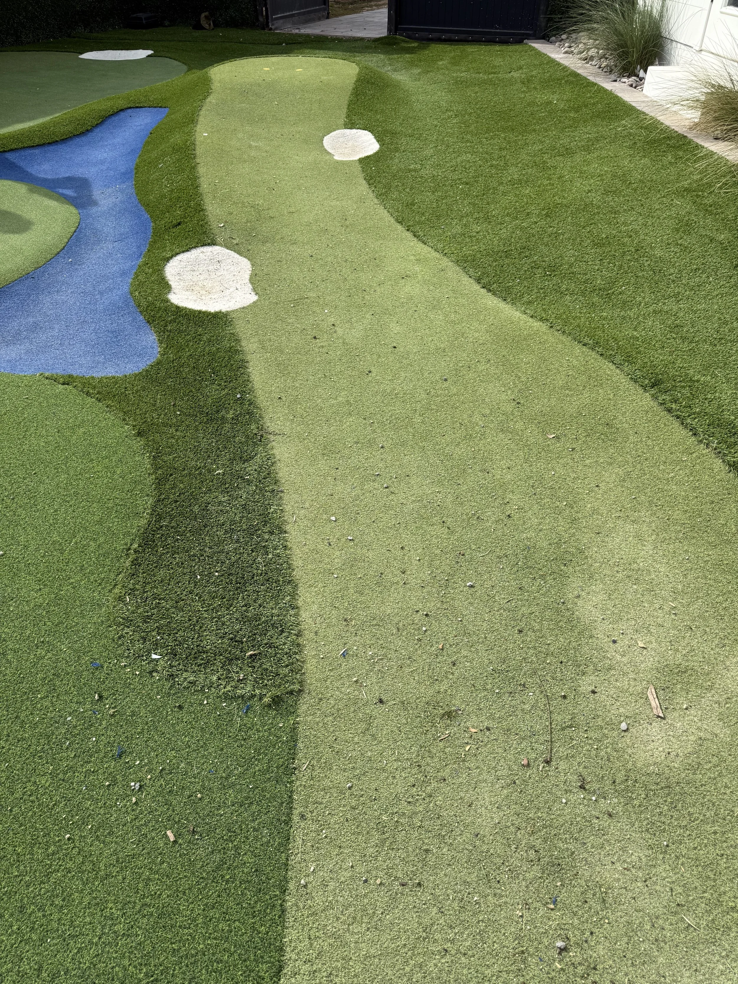 Kiwi Turf Cleaners, Clean turf, before and after, best turf cleaners in arizona, gilbert, scottsdale, fresh turf, odor removal, fluff, refluff, refresh, turf cleaning near me, tempe, mesa, affordable, best, five star, highly rated. 