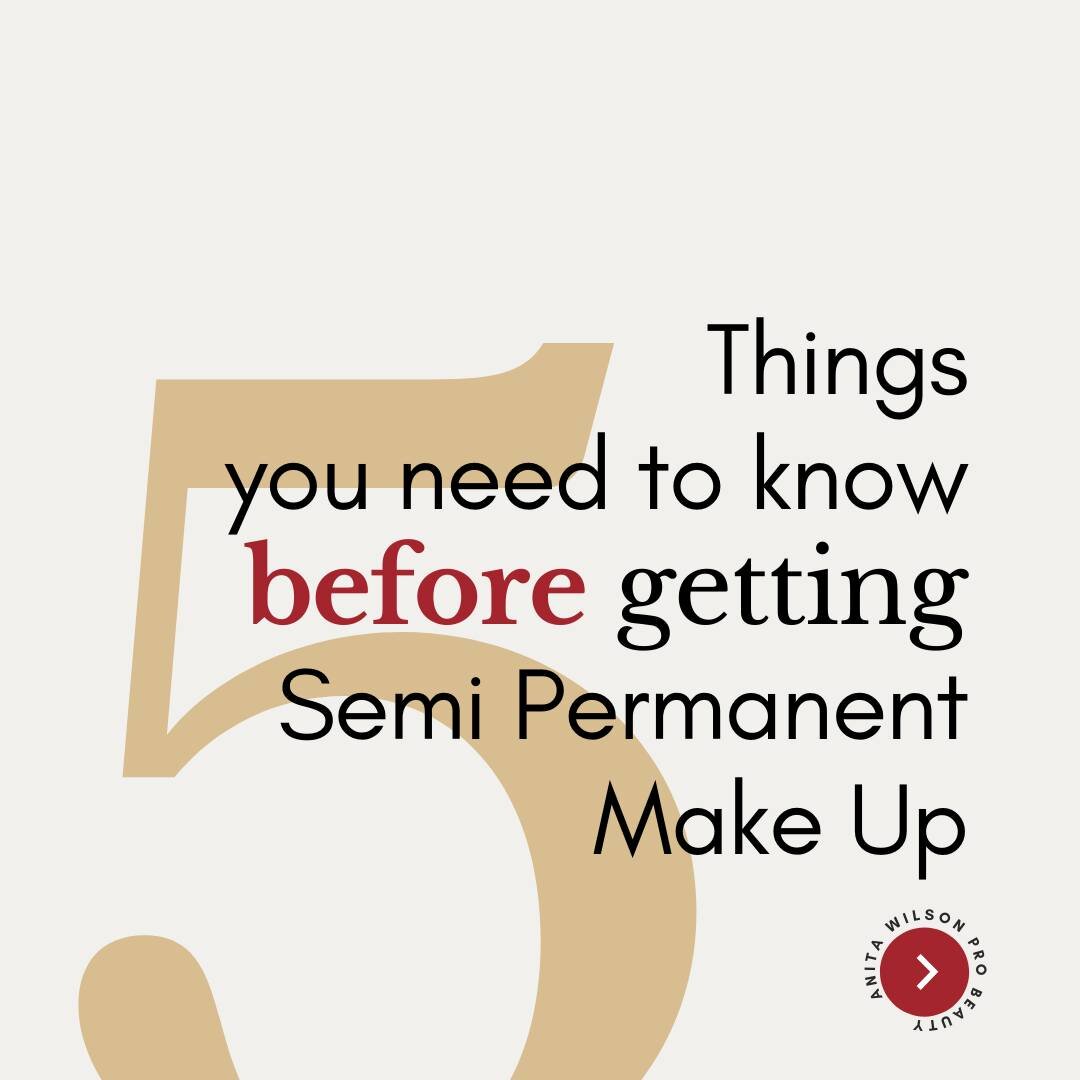 Semi-permanent make up is a great way to get the look you want without having to worry about constantly reapplying your makeup. It can also help you feel more confident, because it gives you a chance to express yourself in a way that's natural and be