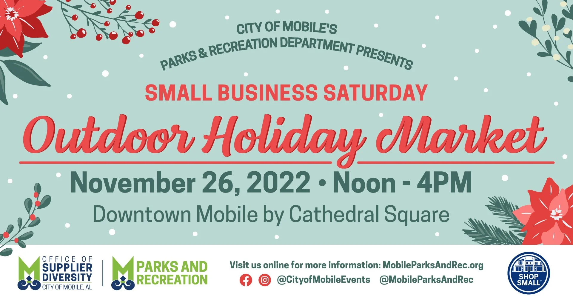       
  
    Small Business Saturday: Holiday Market  


  
 #block-f82189bfe4e59d9fc852 {
    
    
    



  }

  #block-f82189bfe4e59d9fc852 .sqs-html-content {
    
    --tweak-text-block-padding: 6% 6% 6% 6%;
  --tweak-text-block-padding: initi
