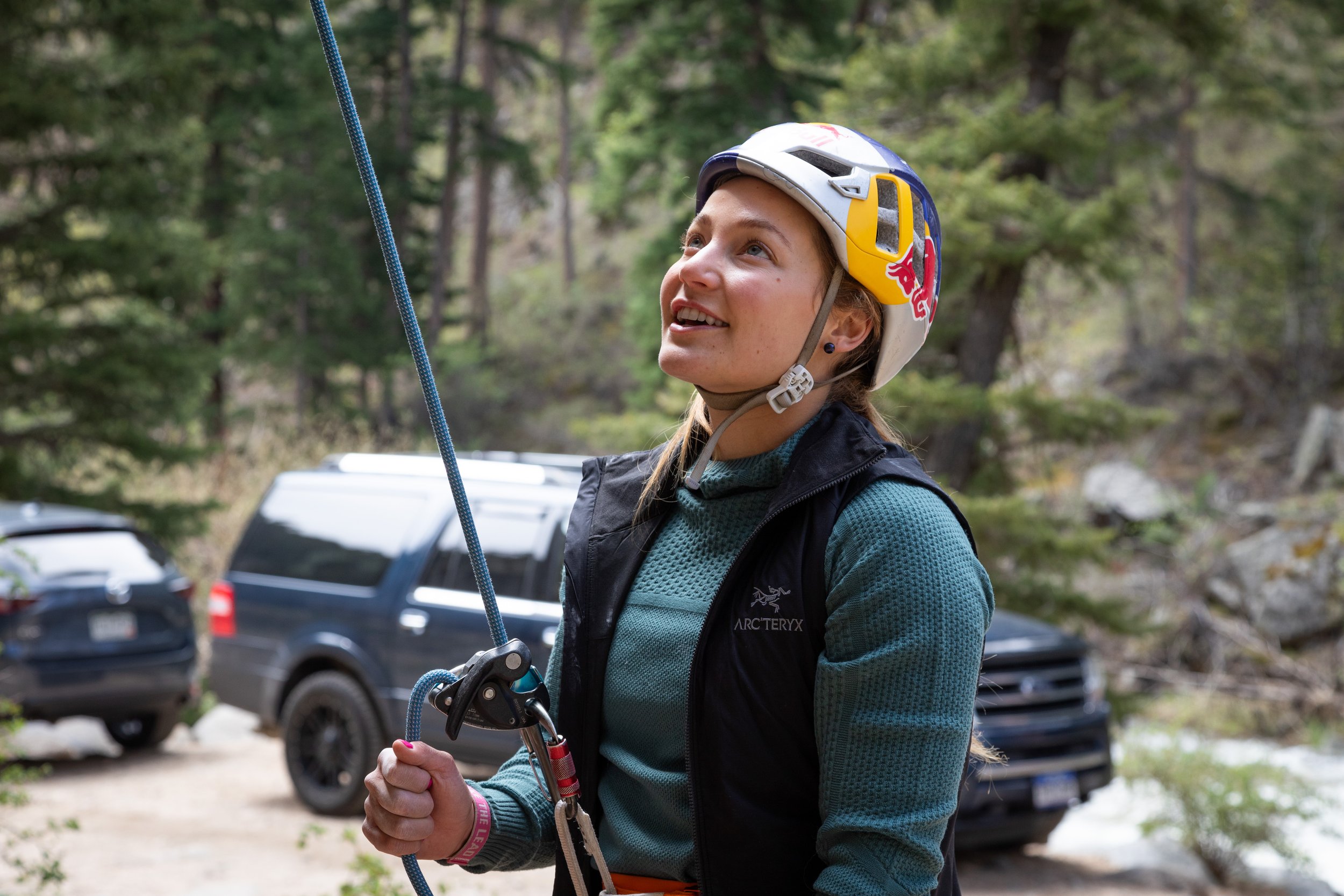 DiGuilian invited Westword to climb with her and Hill ahead of the world premier of her autobiographical documentary, Here to Cimb.