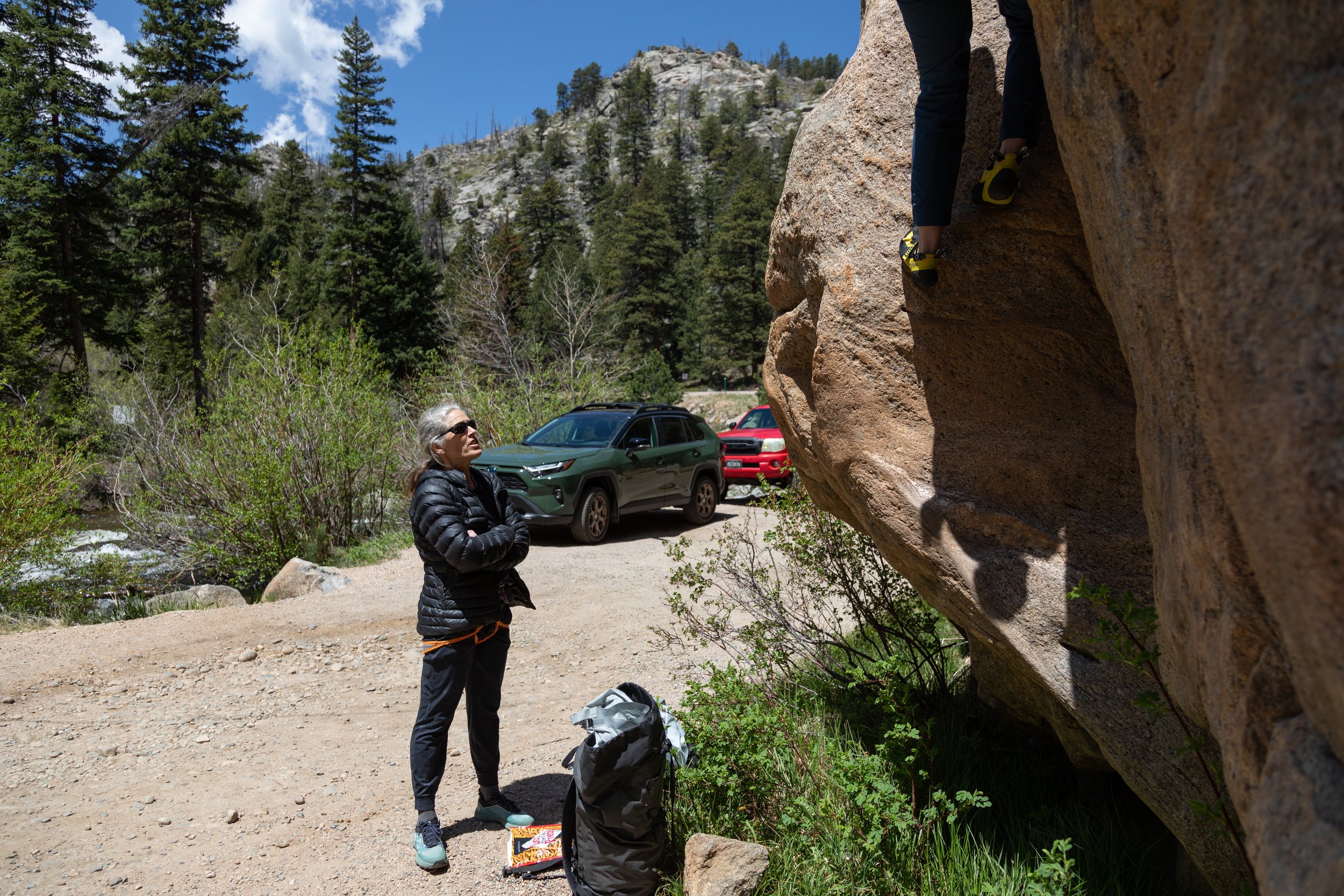 DiGiulian climbed alongside trailblazing climber, Lynn Hill, who most famously made the first female ascent of El Capitan's, 'The Nose' route.