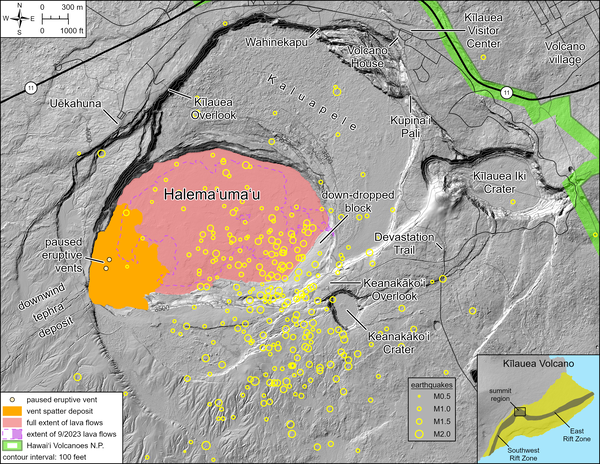 What do small earthquakes beneath Kīlauea summit mean for the ongoing eruption? — USGS Volcano Watch