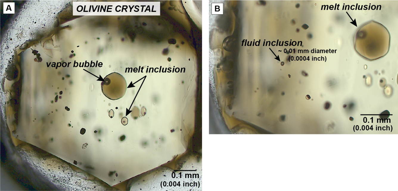 Handling the pressure: what gases trapped inside crystals tell us — USGS Volcano Watch