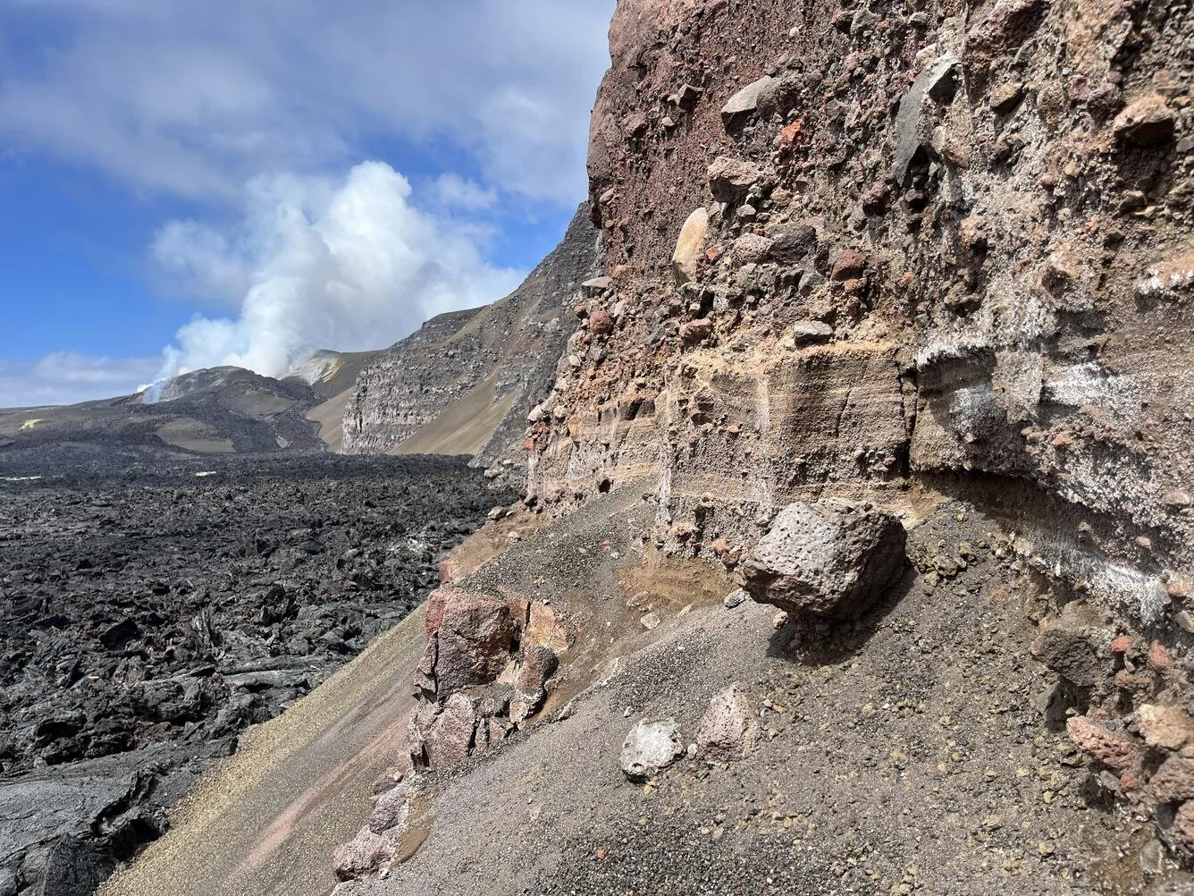 The tephra time machine: exploring Kīlauea's past — USGS HVO Volcano Watch 