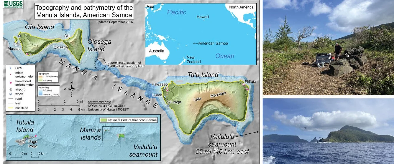 From aloha to talofa: USGS Hawaiian Volcano Observatory monitors American Samoa — USGS HVO Volcano Watch