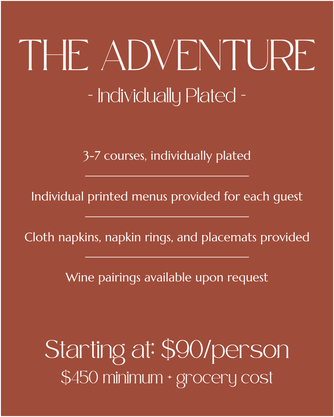 catering scottsdale arizona paradise valley private chef personal chef