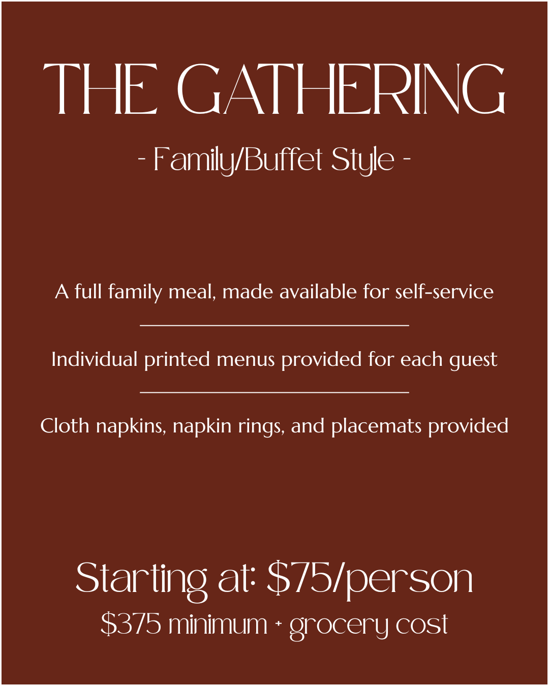 catering scottsdale arizona paradise valley private chef personal chef