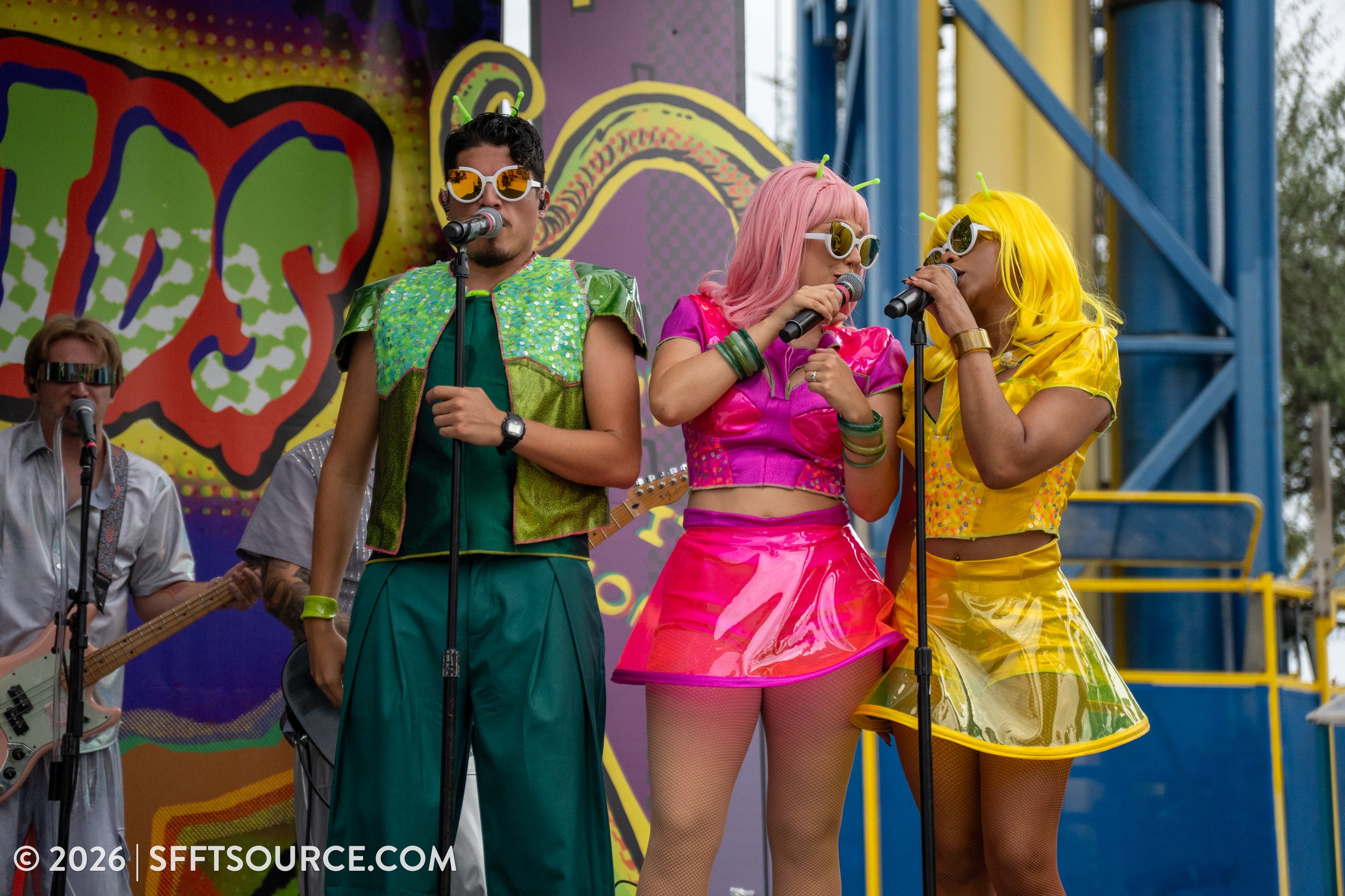 Galactazoids Six Flags Fiesta Texas Tricks and Treats Entertainment