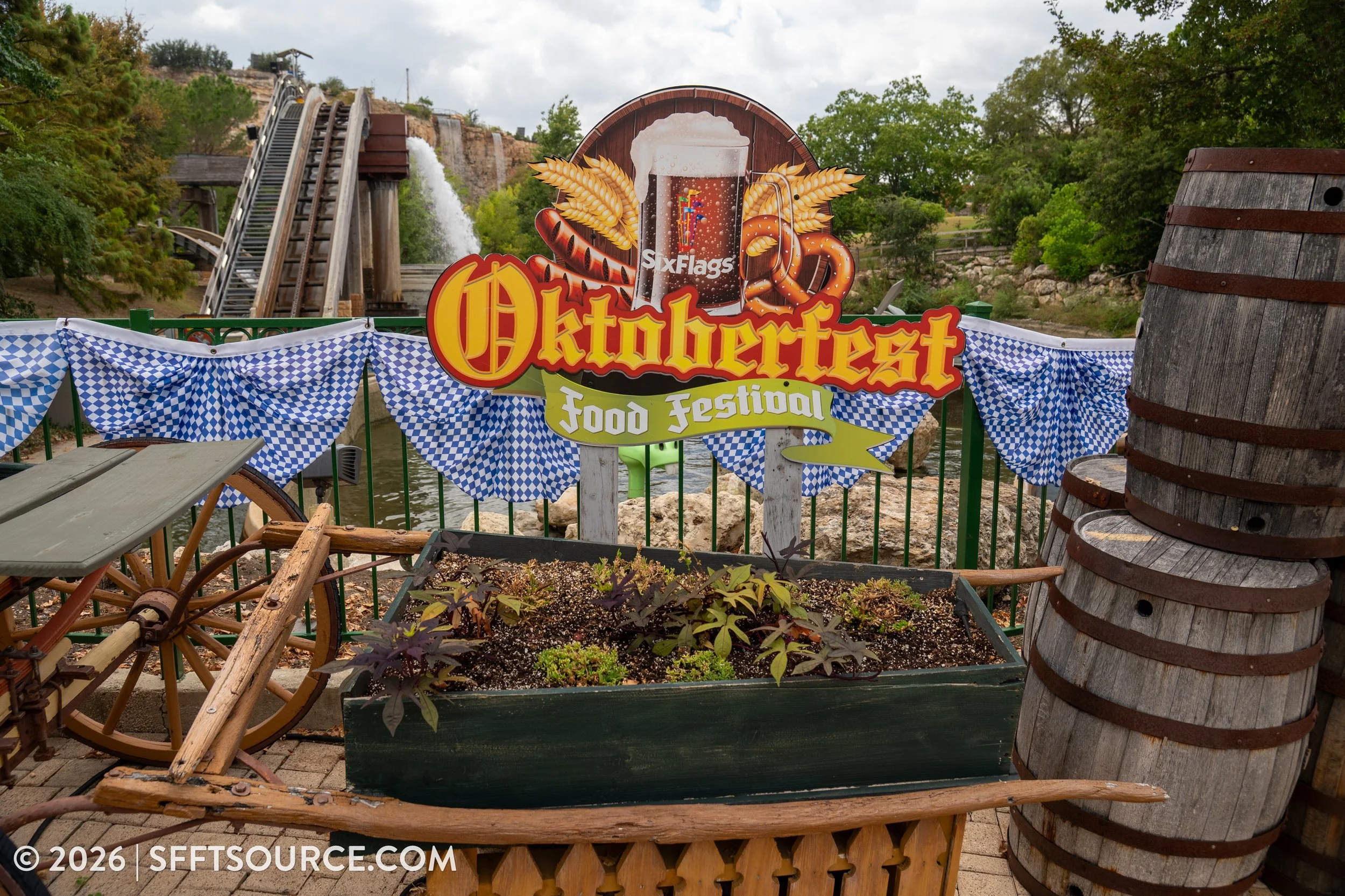 Oktoberfest Food Festival 2026, Six Flags Fiesta Texas Event