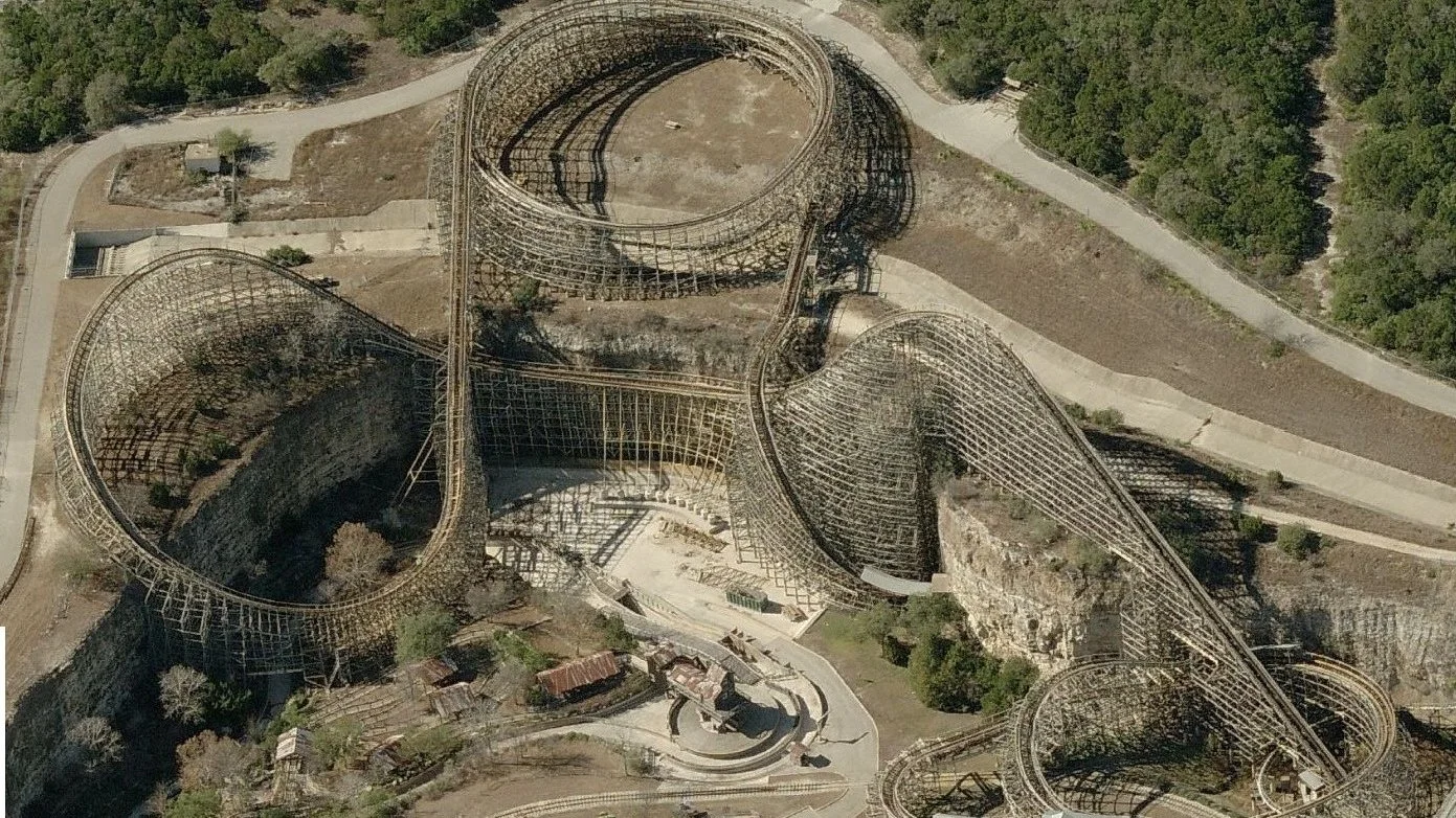 Iron Rattler Roller Coaster | Six Flags Fiesta Texas - SFFT Source