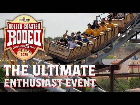 Roller Coaster Rodeo 2026 | Six Flags Fiesta Texas - SFFT Source