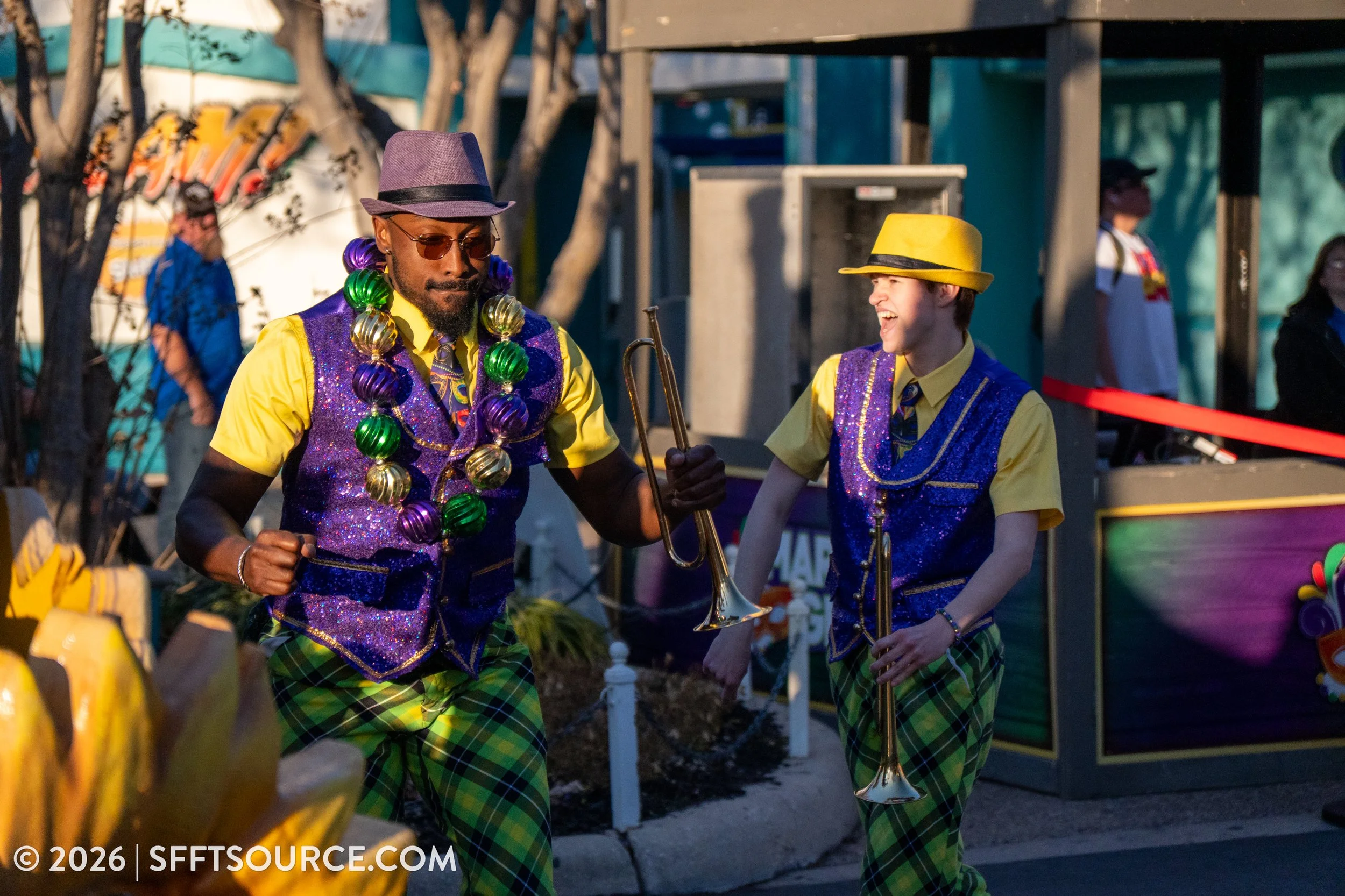Mardi Gras Parade 2026 Six Flags Fiesta Texas Entertainment