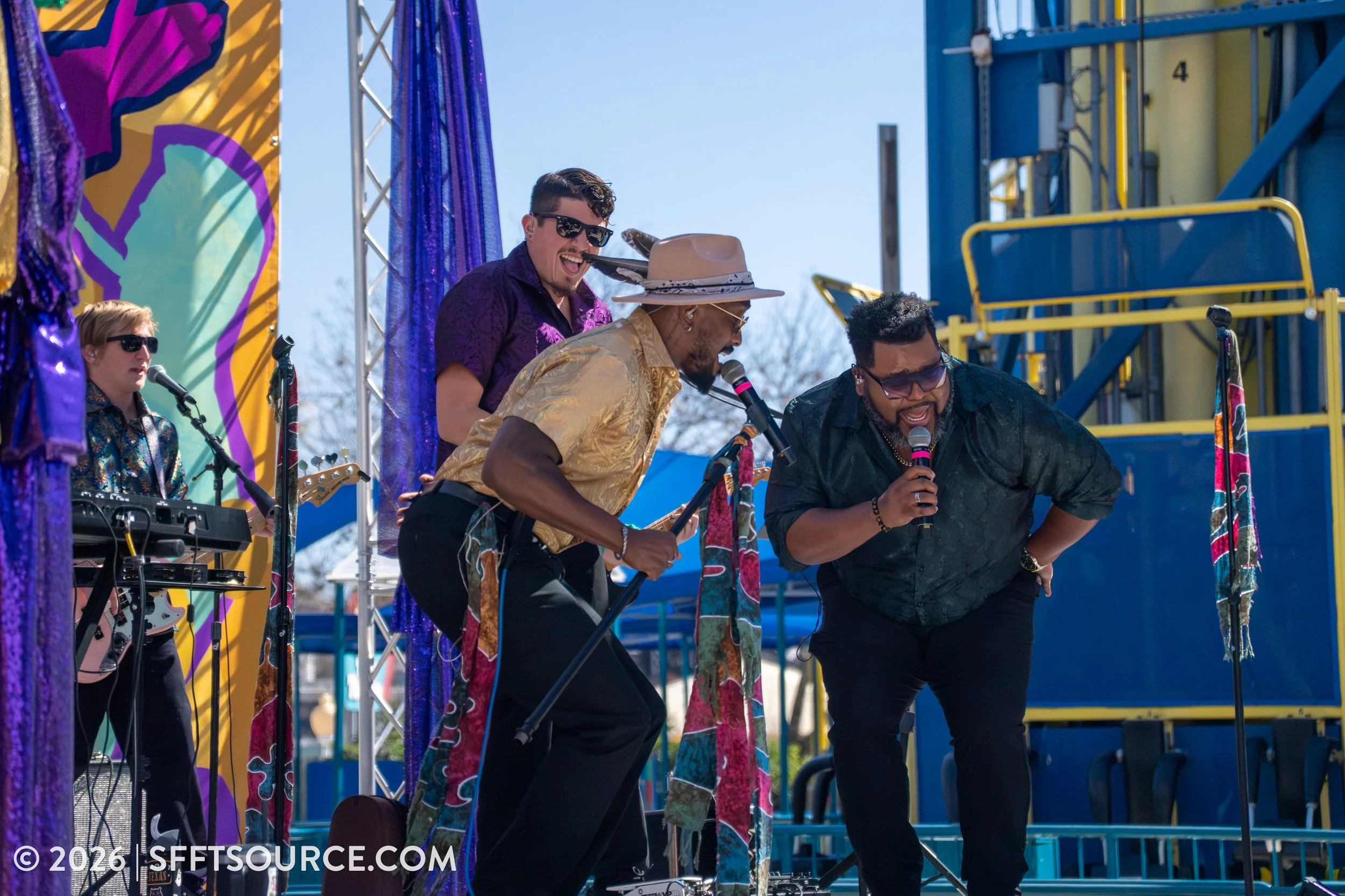 Big Easy Band 2026 Six Flags Fiesta Texas Entertainment