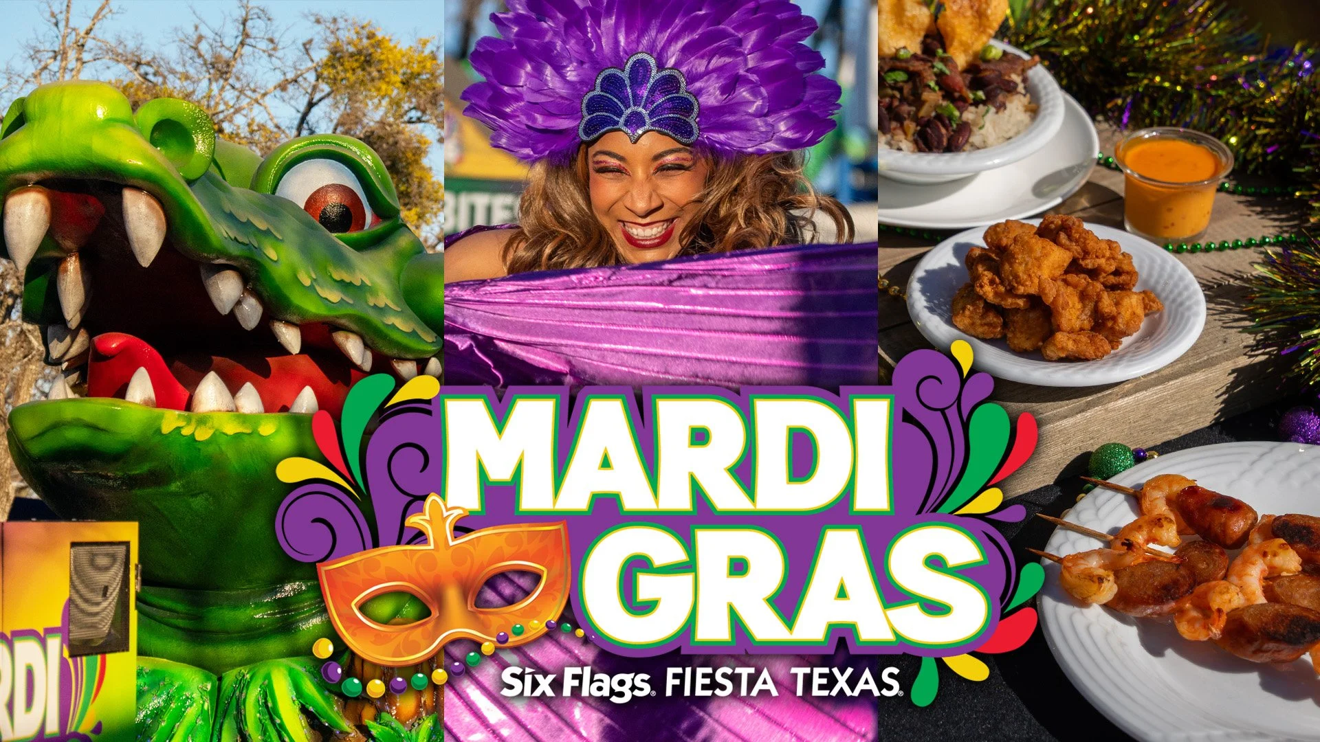 Can't-Miss Mardi Gras Festival 2026 at Six Flags Fiesta Texas | The Ultimate Guide &amp; Review