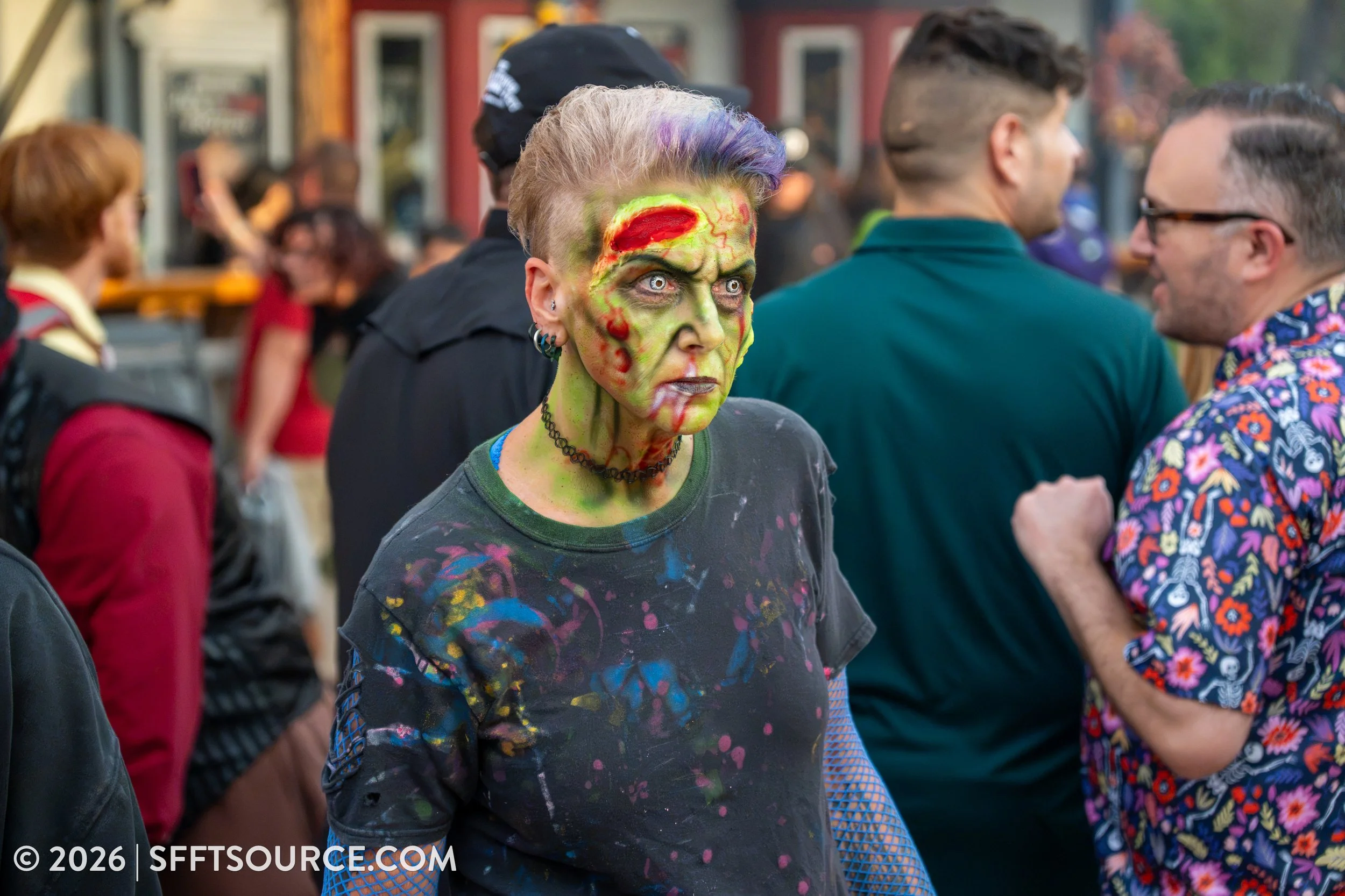 The Arrival Six Flags Fiesta Texas Fright Fest Entertainment