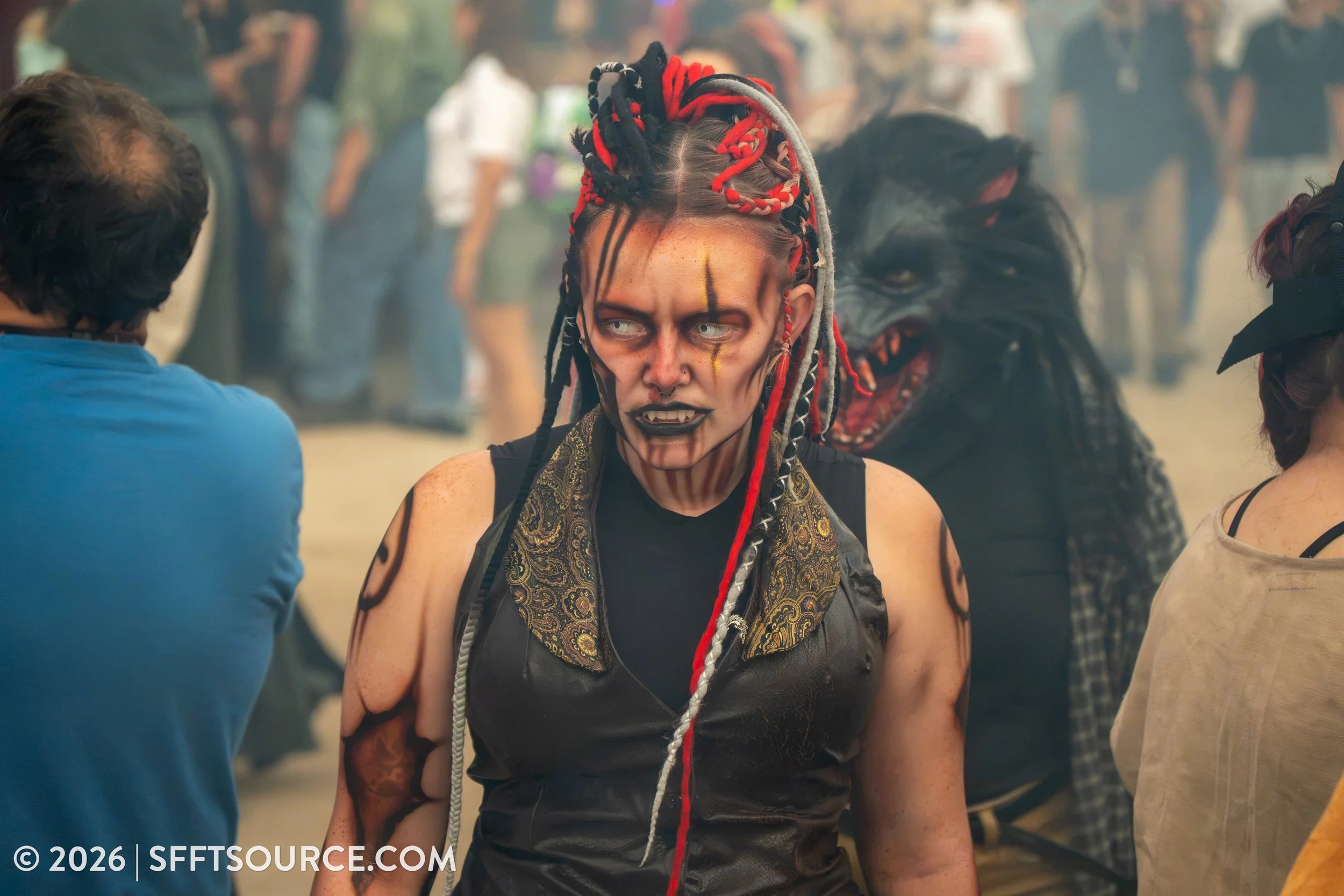 The Arrival Six Flags Fiesta Texas Fright Fest Entertainment