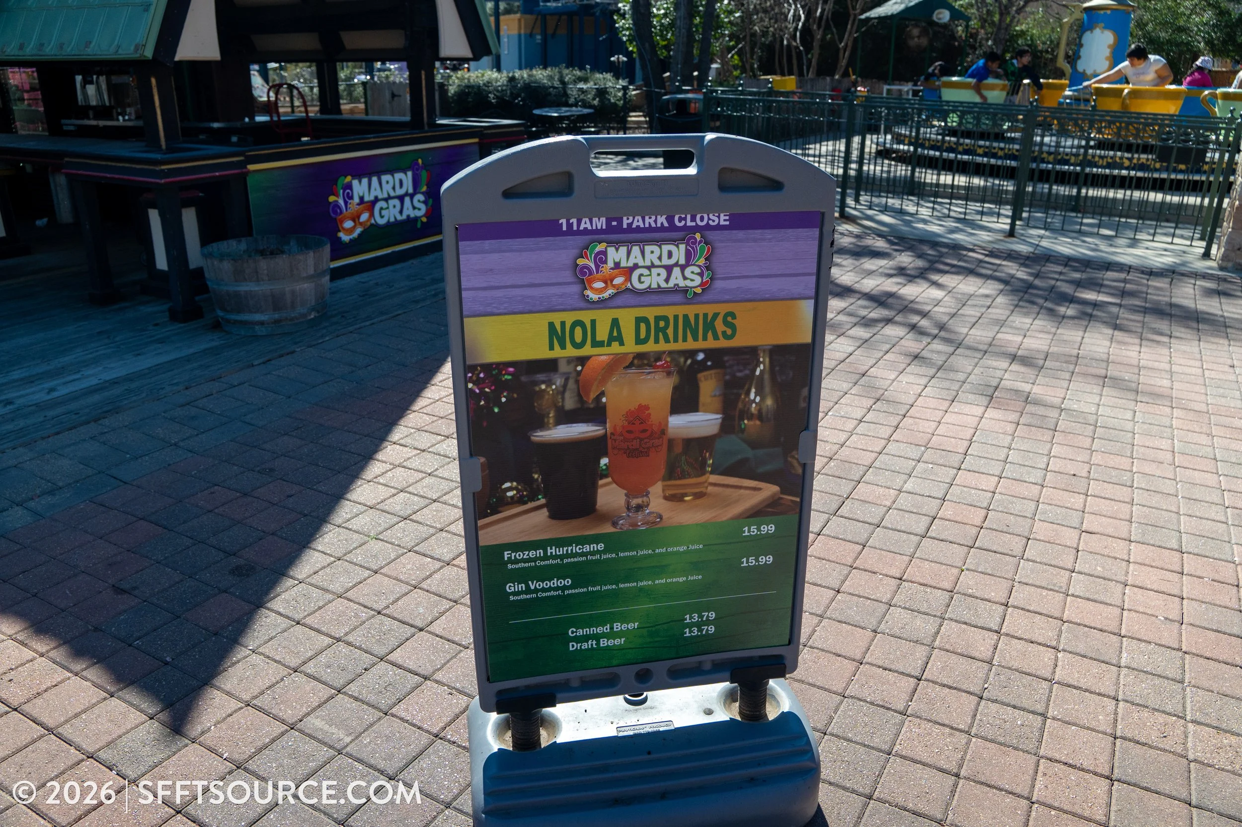 Mardi Gras Festival 2026 Six Flags Fiesta Texas