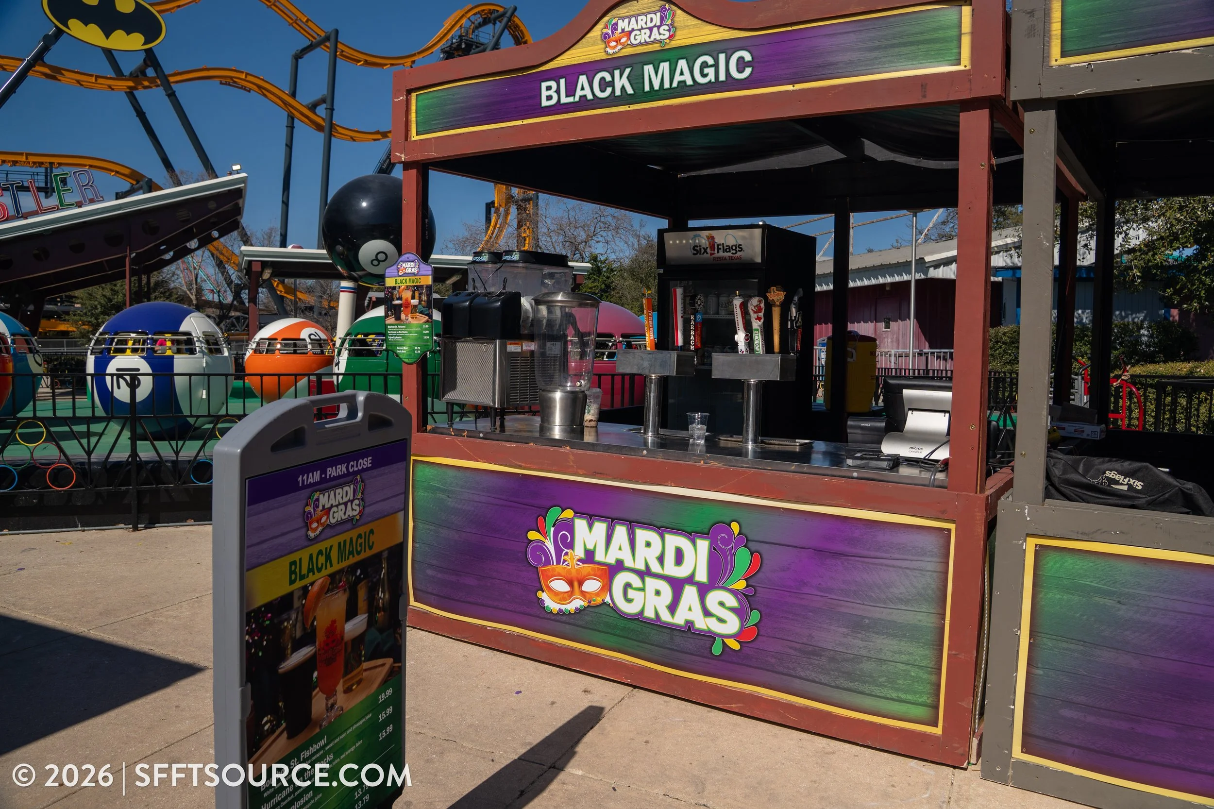Mardi Gras Festival 2026 Six Flags Fiesta Texas