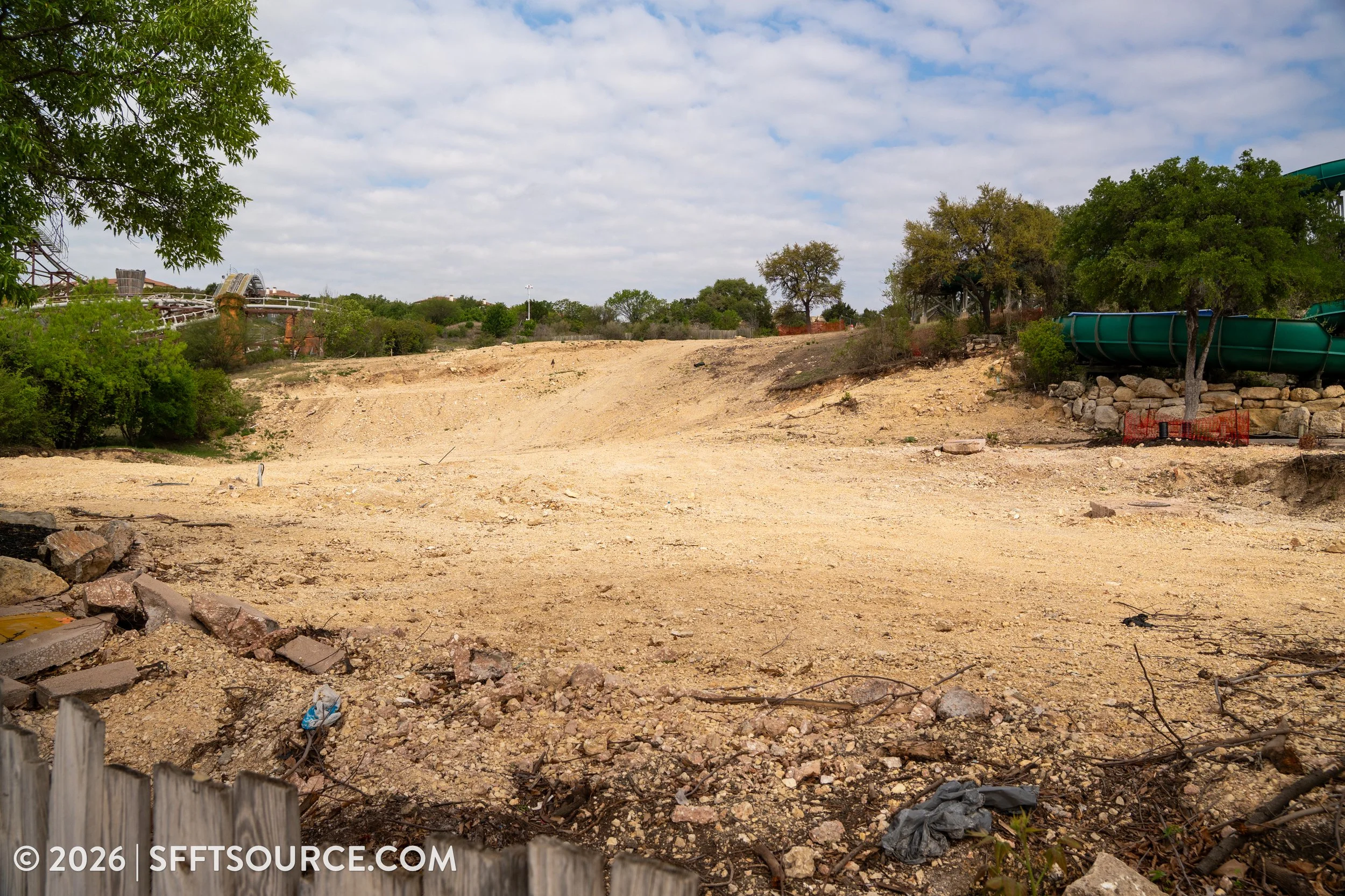 Six Flags Fiesta Texas New Ride Construction 2027