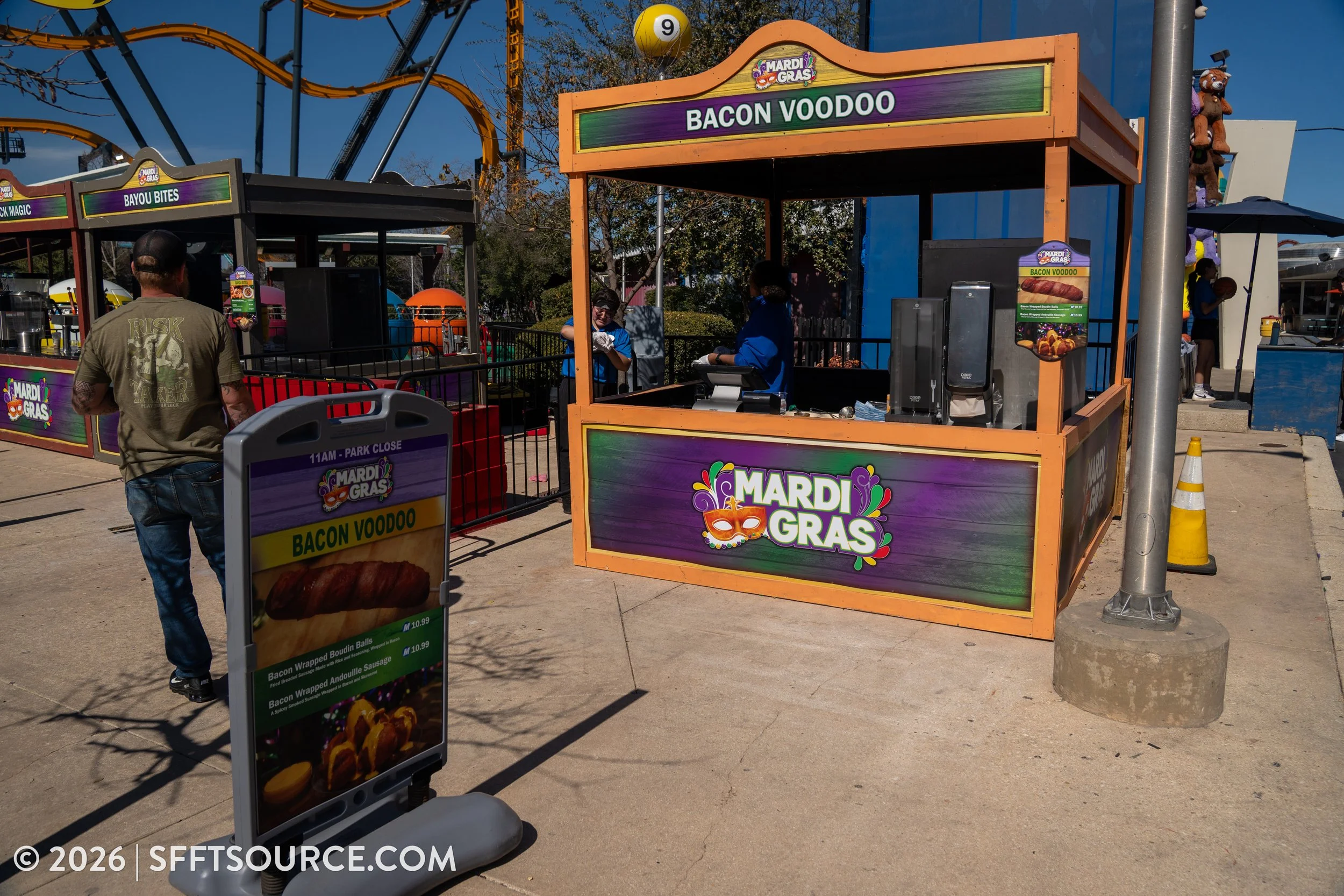 Mardi Gras Festival 2026 Six Flags Fiesta Texas