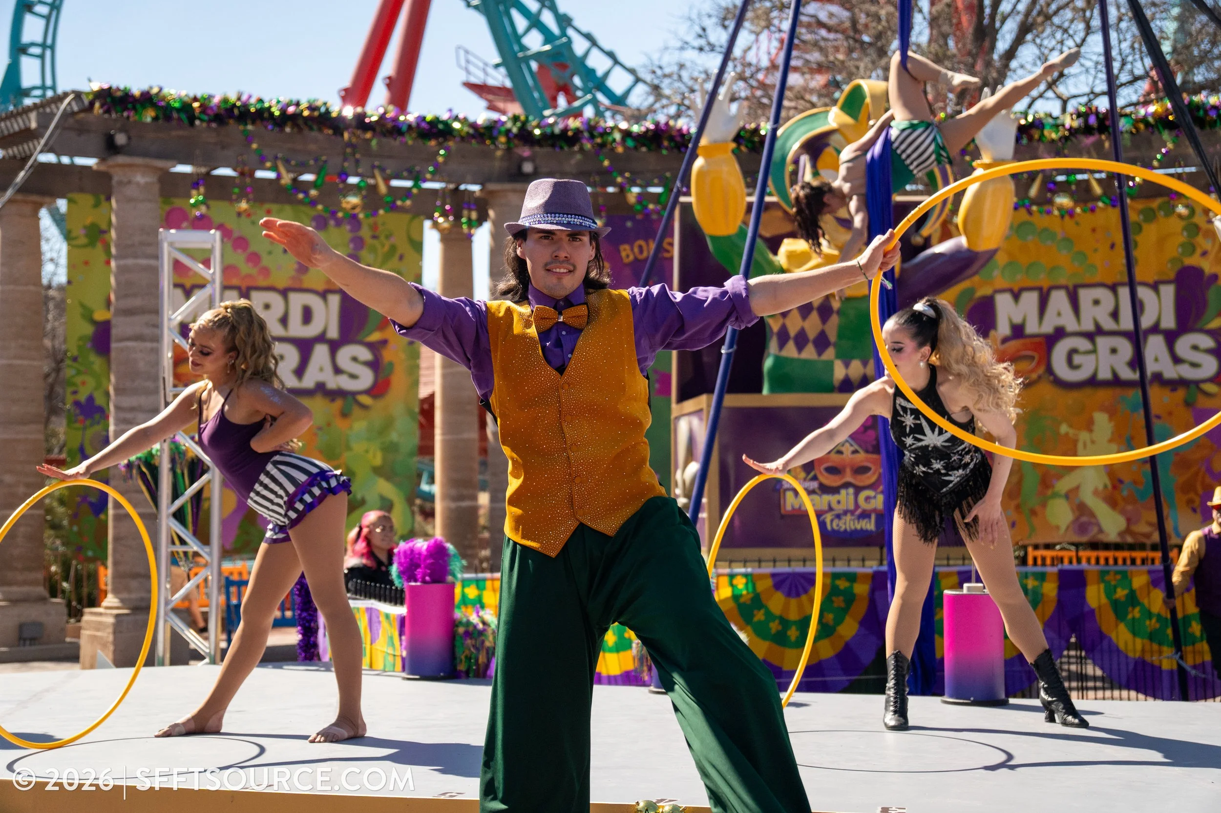 Dansequerade 2026 Six Flags Fiesta Texas Entertainment