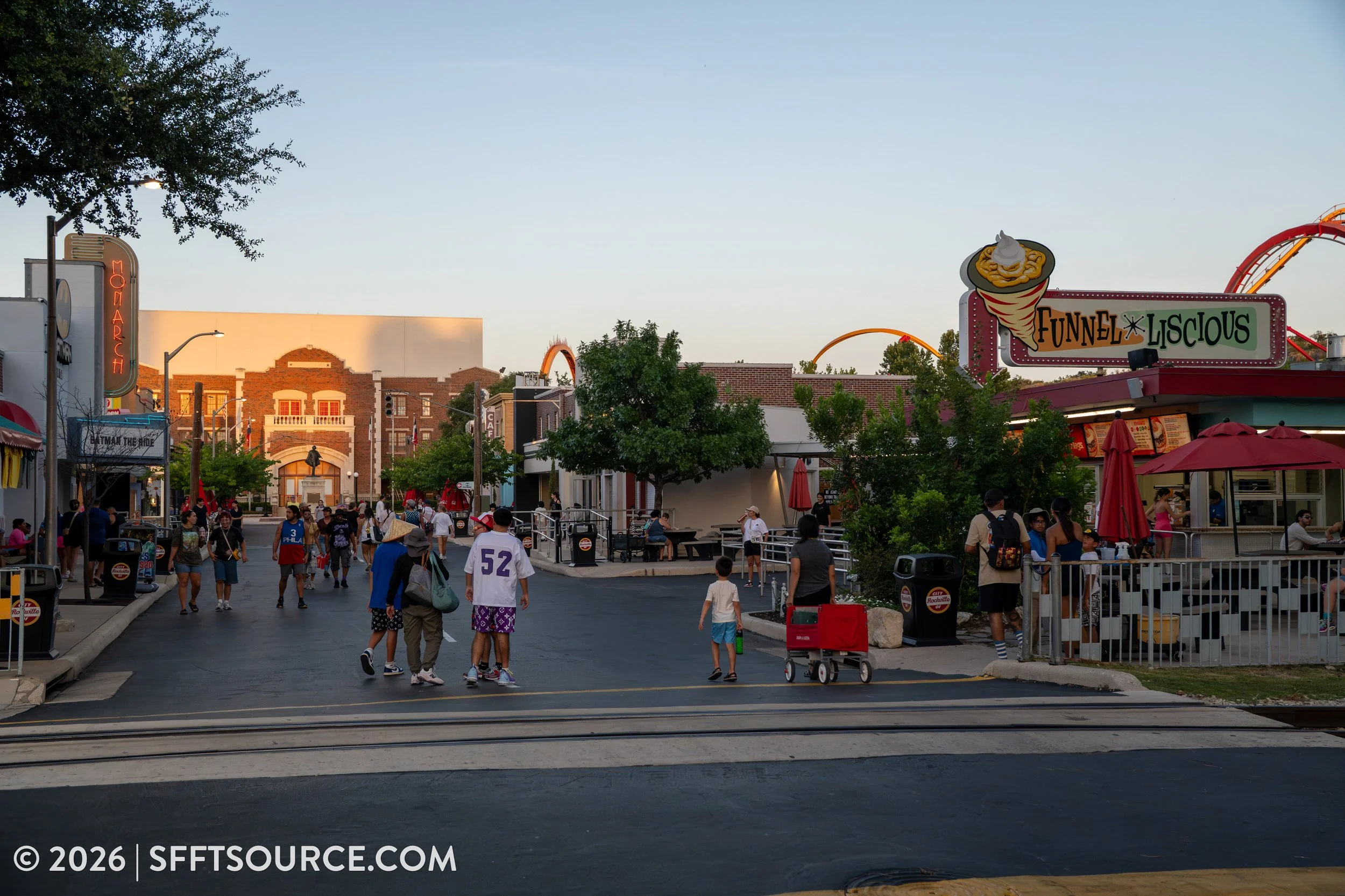 Rockville, Six Flags Fiesta Texas Park Area