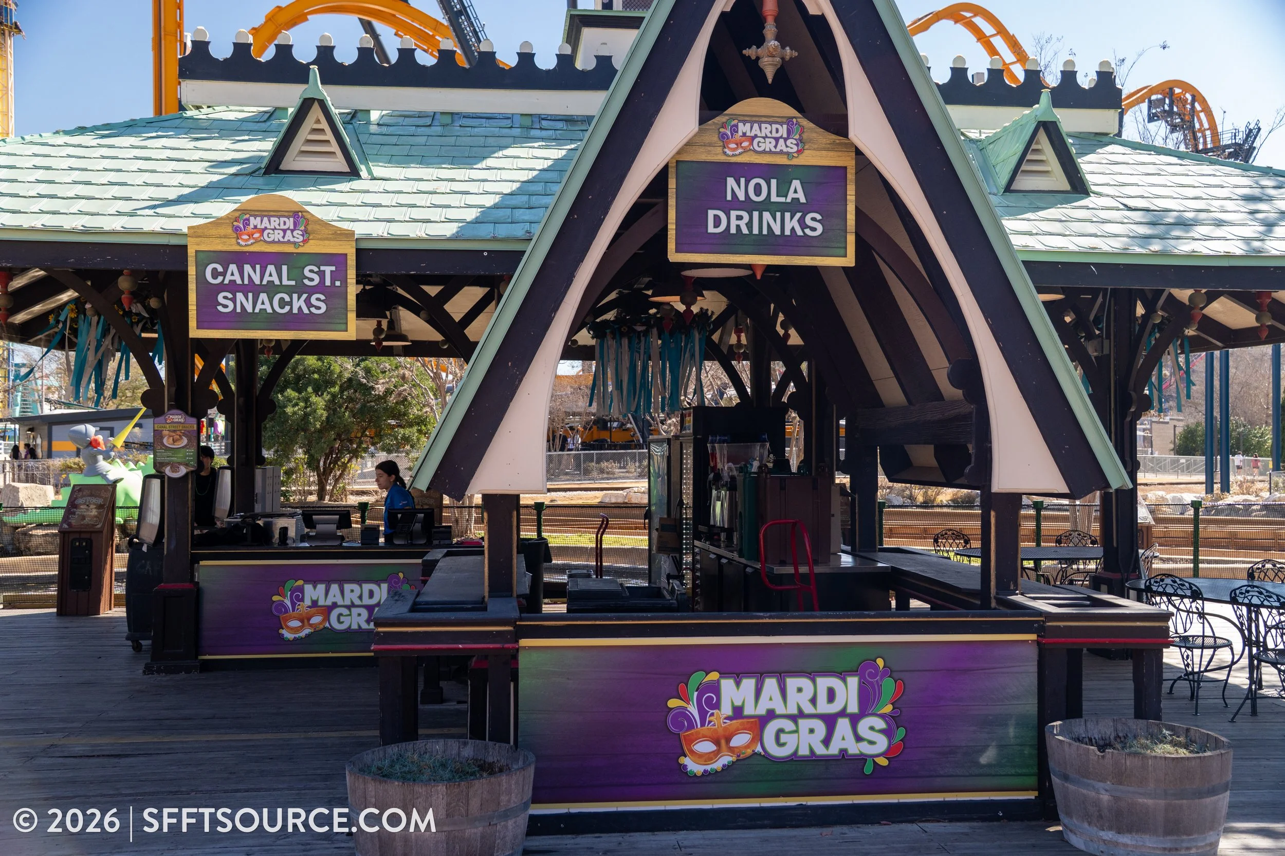 Mardi Gras Festival 2026 Six Flags Fiesta Texas