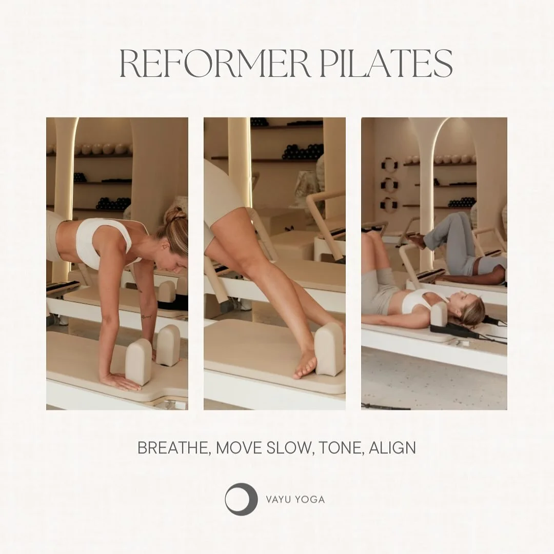 REFORMER PILATES ✨ Visit our website or link in bio to learn more, and sign up for pre-launch exclusive offers!

We are excited to launch Reformer Pilates in the new year! When we work hard, we shift our energy. Together we can create long lasting st