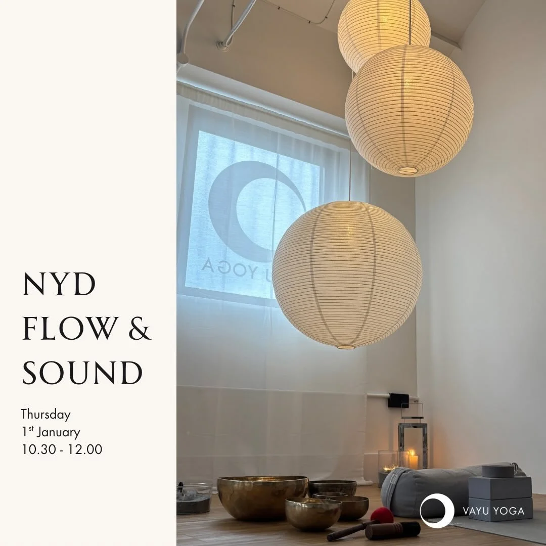 Our NYE special is fully booked, so we have added another immersive practice on New Year&rsquo;s Day. Join us, flow to release and rejuvenate body, mind and sprit 🤍

New Years Day Vinyasa Flow &amp; Sound with Lucy ✨

Thursday 1st January | 10.30 - 