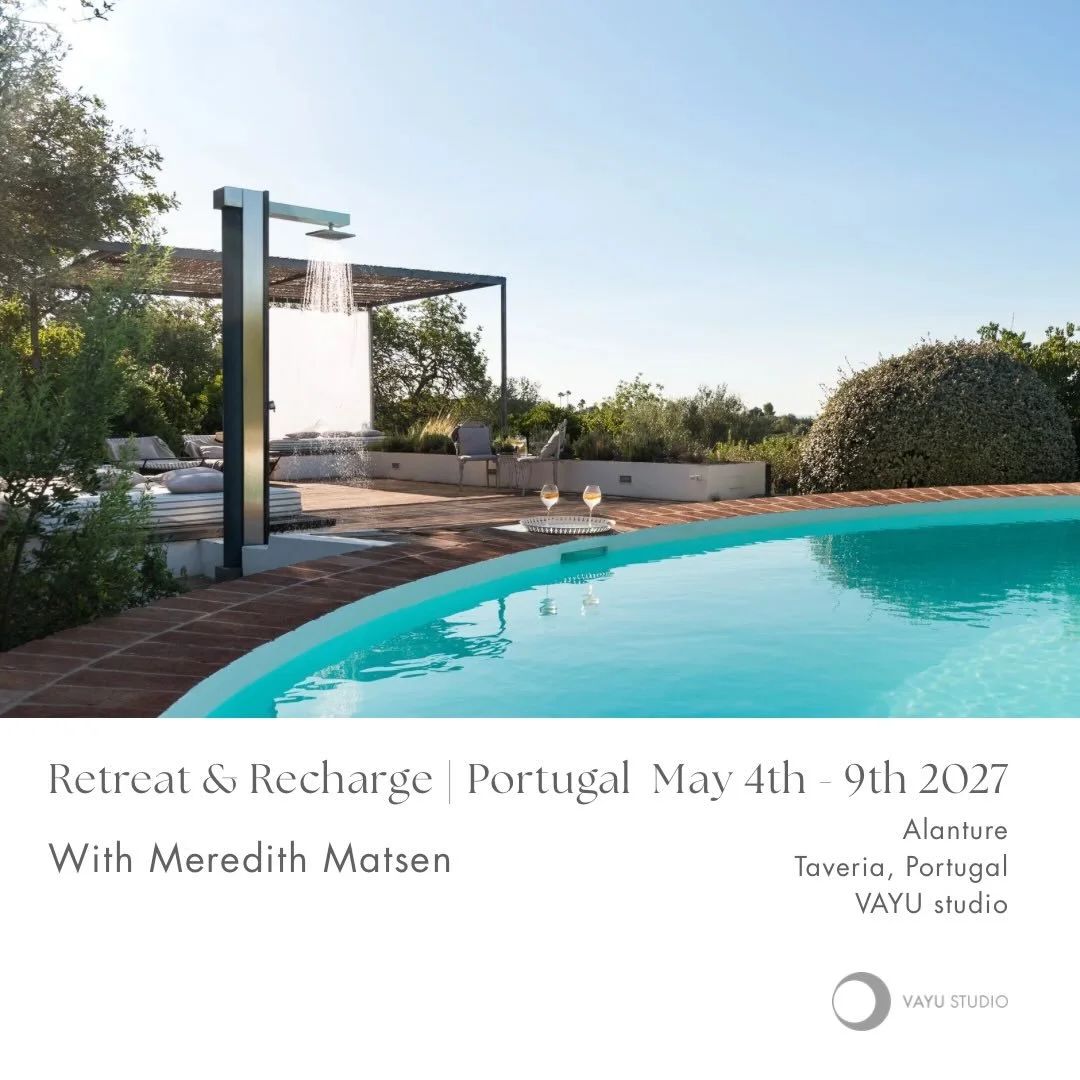 ⋆🌿.♡ Retreat &amp; Recharge 🫧;✩&deg;

Community sits at the heart of VAYU, in the studio or away on retreat, life feels better when we&rsquo;re together. When we move together, we feel safer, breathe deeper, and soften into our body. If this retrea