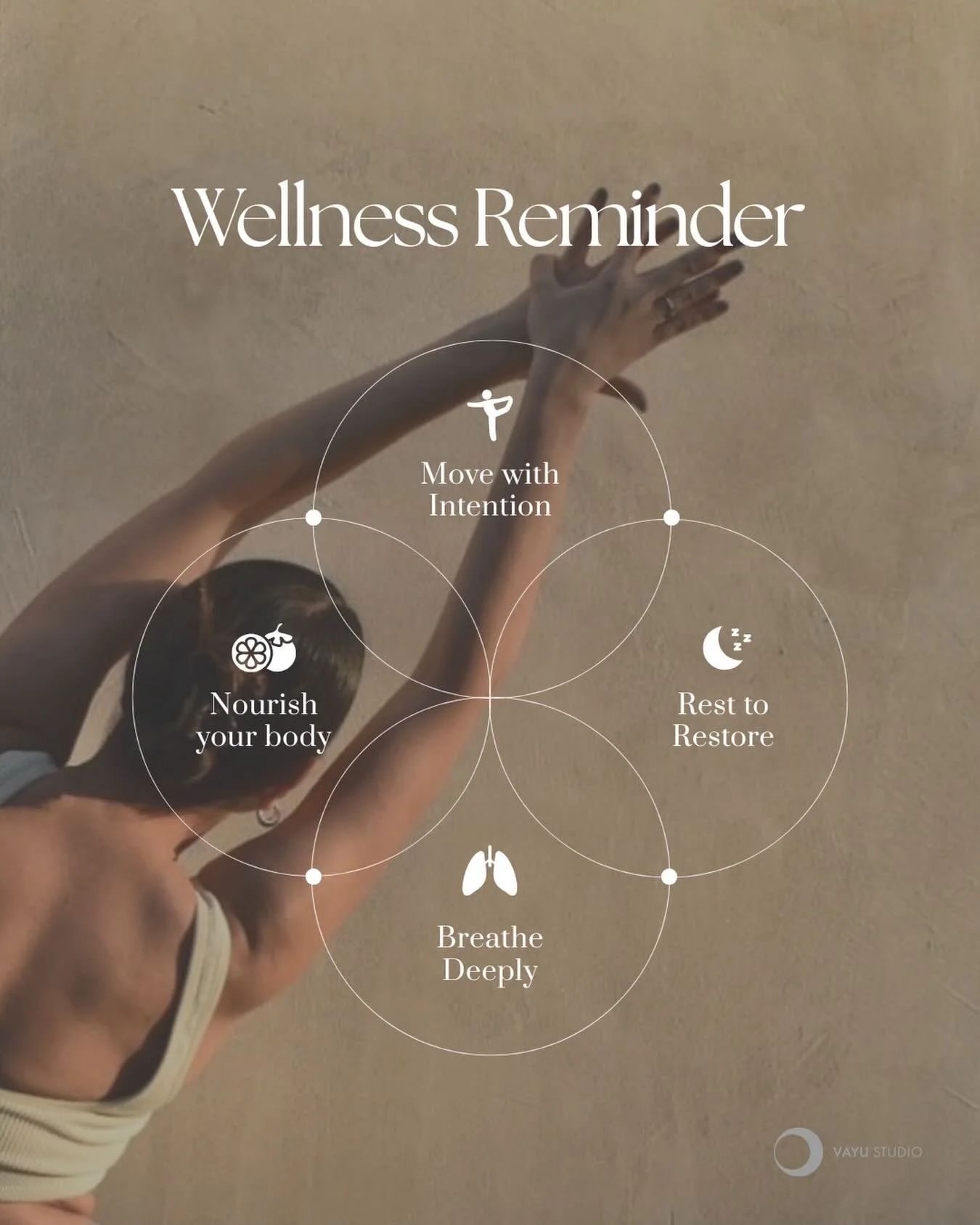 Another beautiful morning! ☀️ We are so blessed this week! Here is a little reminder to take small steps towards your wellness routine, as we unfurl from winter!

🤸🏽Move with Intention: Choose movement that feels good for your body today, whether i