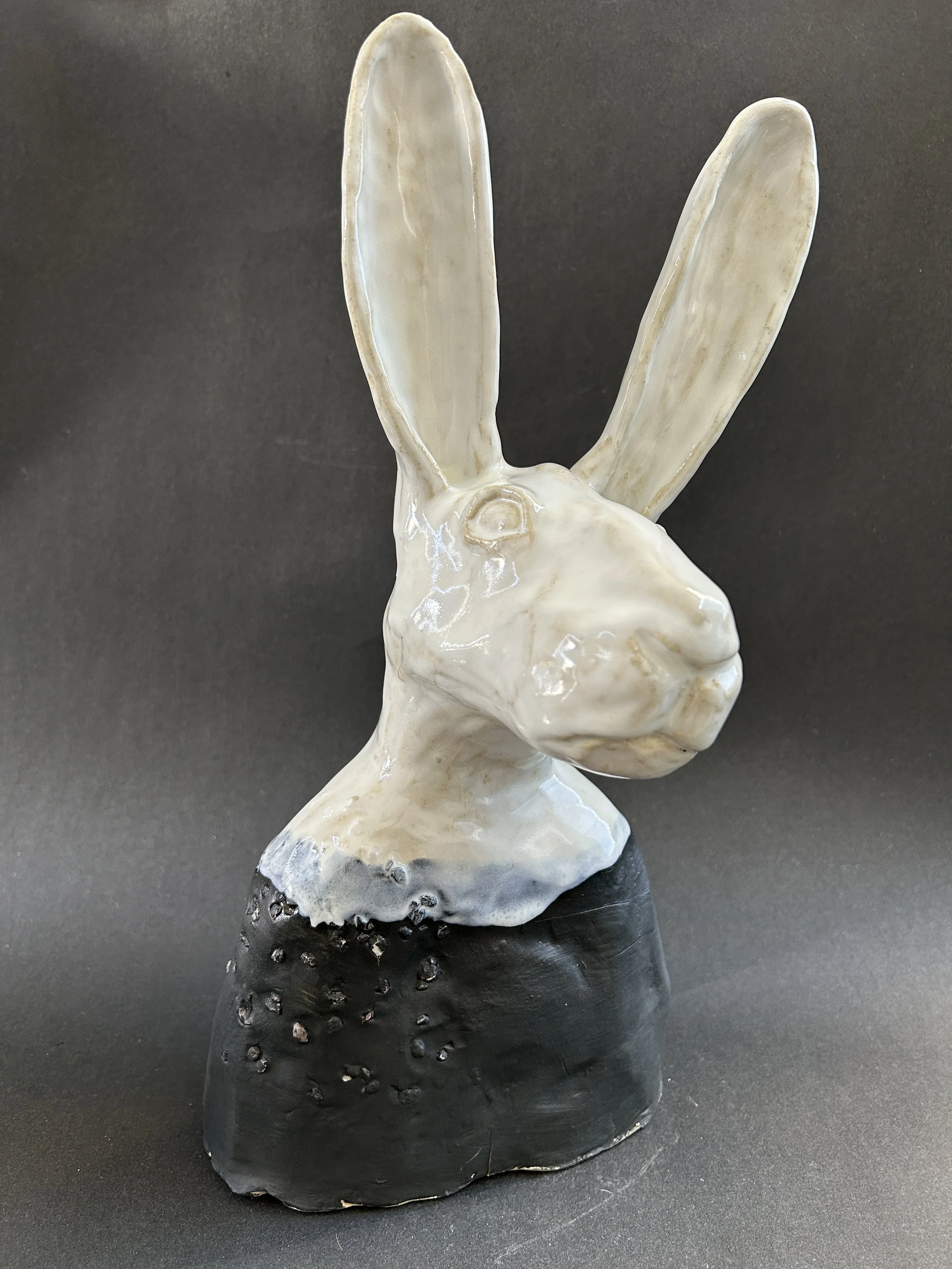 Hesitation, 13" x 6"x 6"