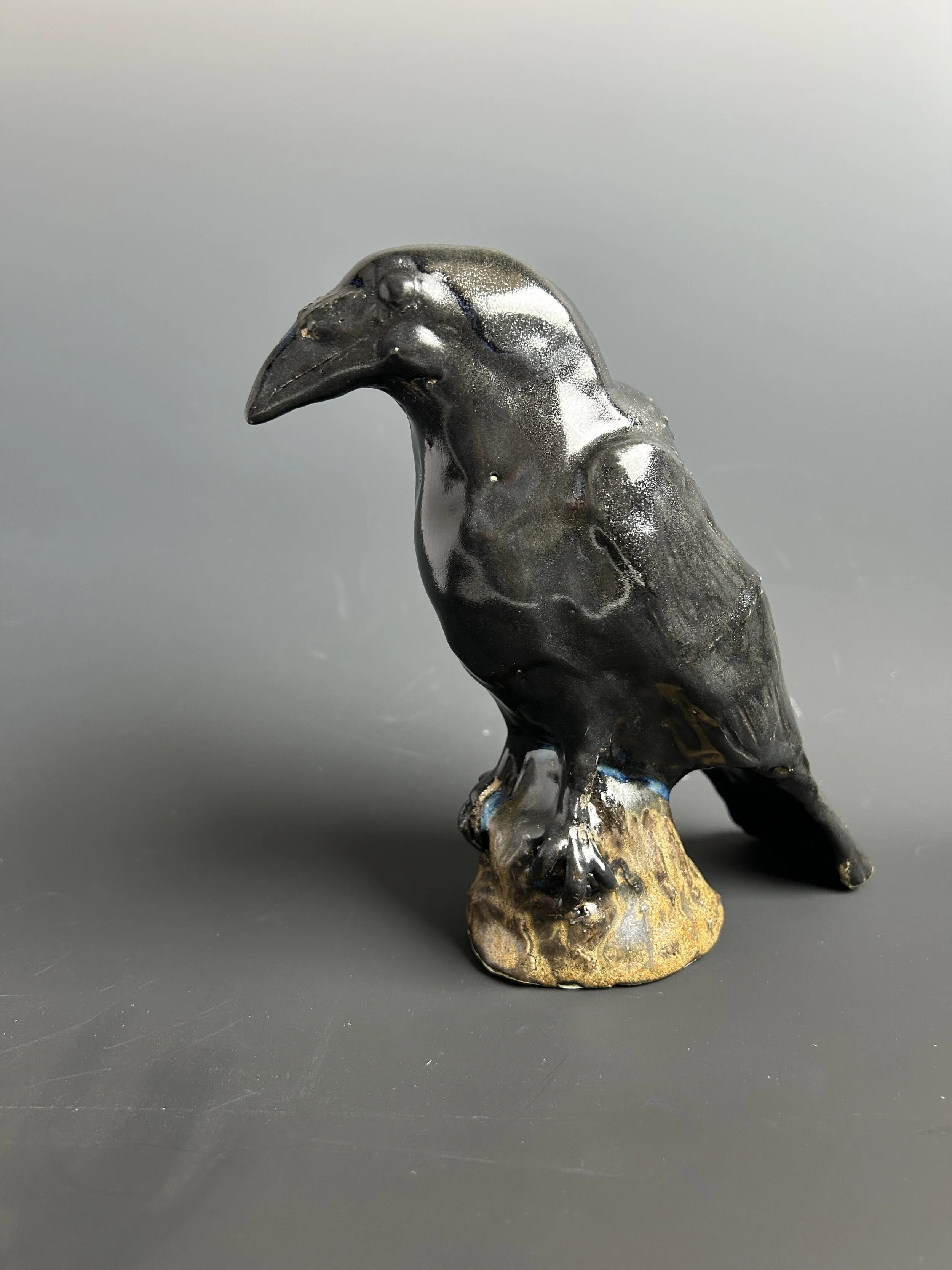 Crow, 7" x 4" x 4"
