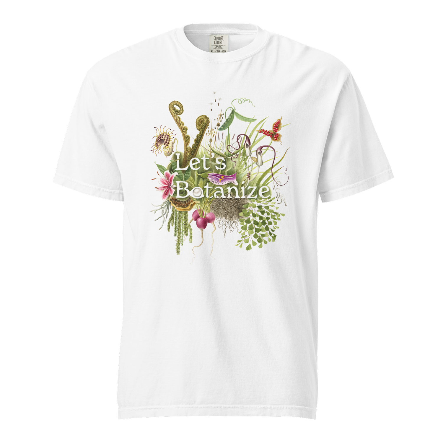 L.B. Illustration Tee — Let's Botanize
