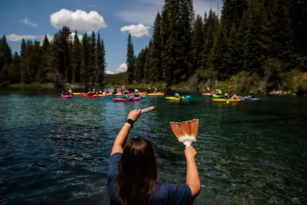 Paddle Tribal Waters, New York Times