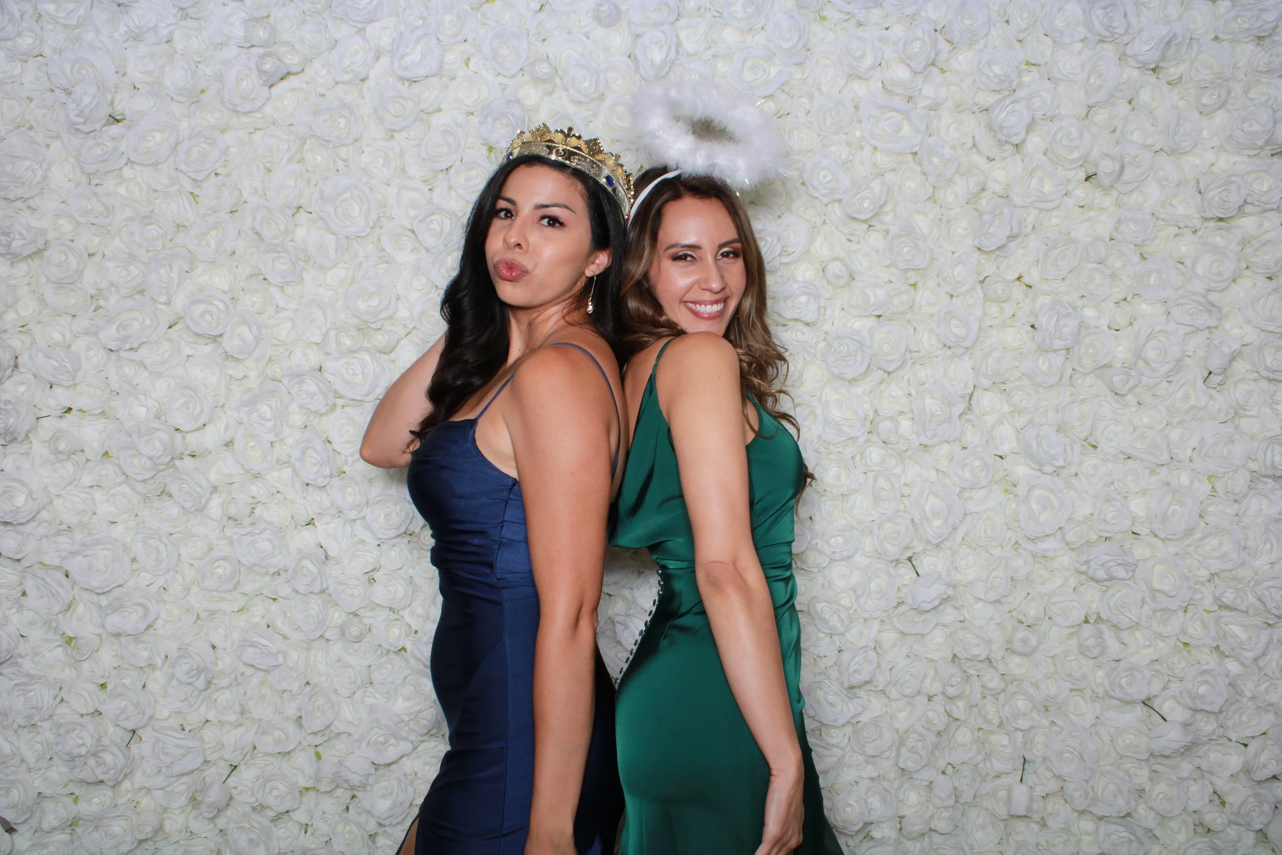 White 3D Flower Wall (Premium) $200